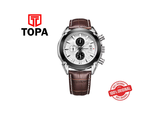 MEGIR 2020 Luxury Sports Chronograph Watch – Waterproof, Stainless Steel Case, High-Quality Quartz, Premium Design