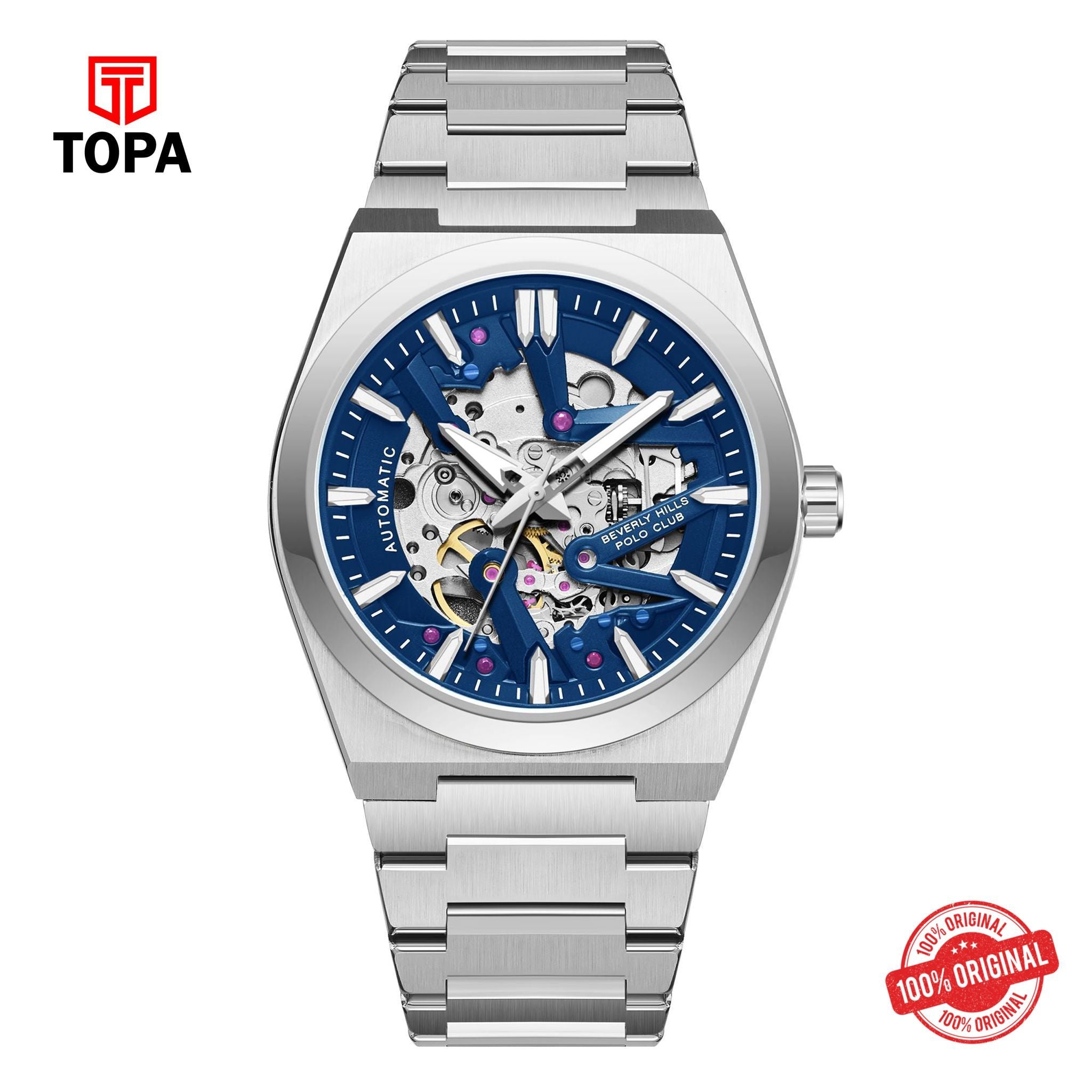 Topa BHPC - BP3731X.390 - Gents Automatic Skeleton Watch - Product Image 1