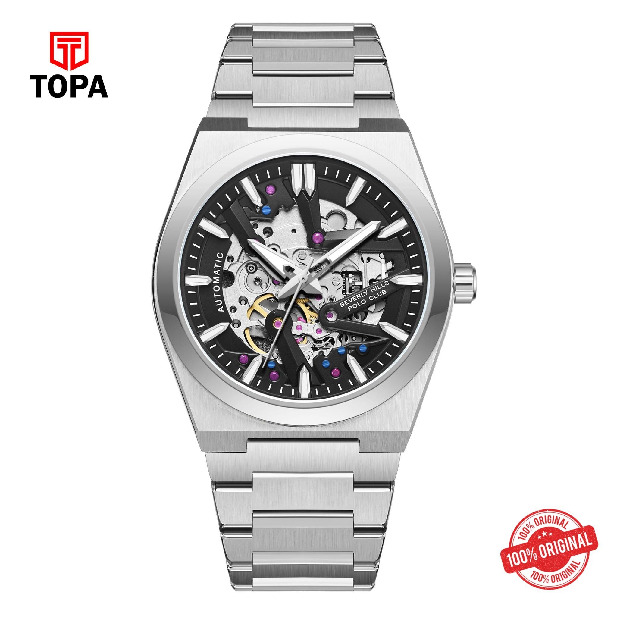 Topa BHPC - BP3731X.350 - Gents Automatic Skeleton Watch - Product Image 1
