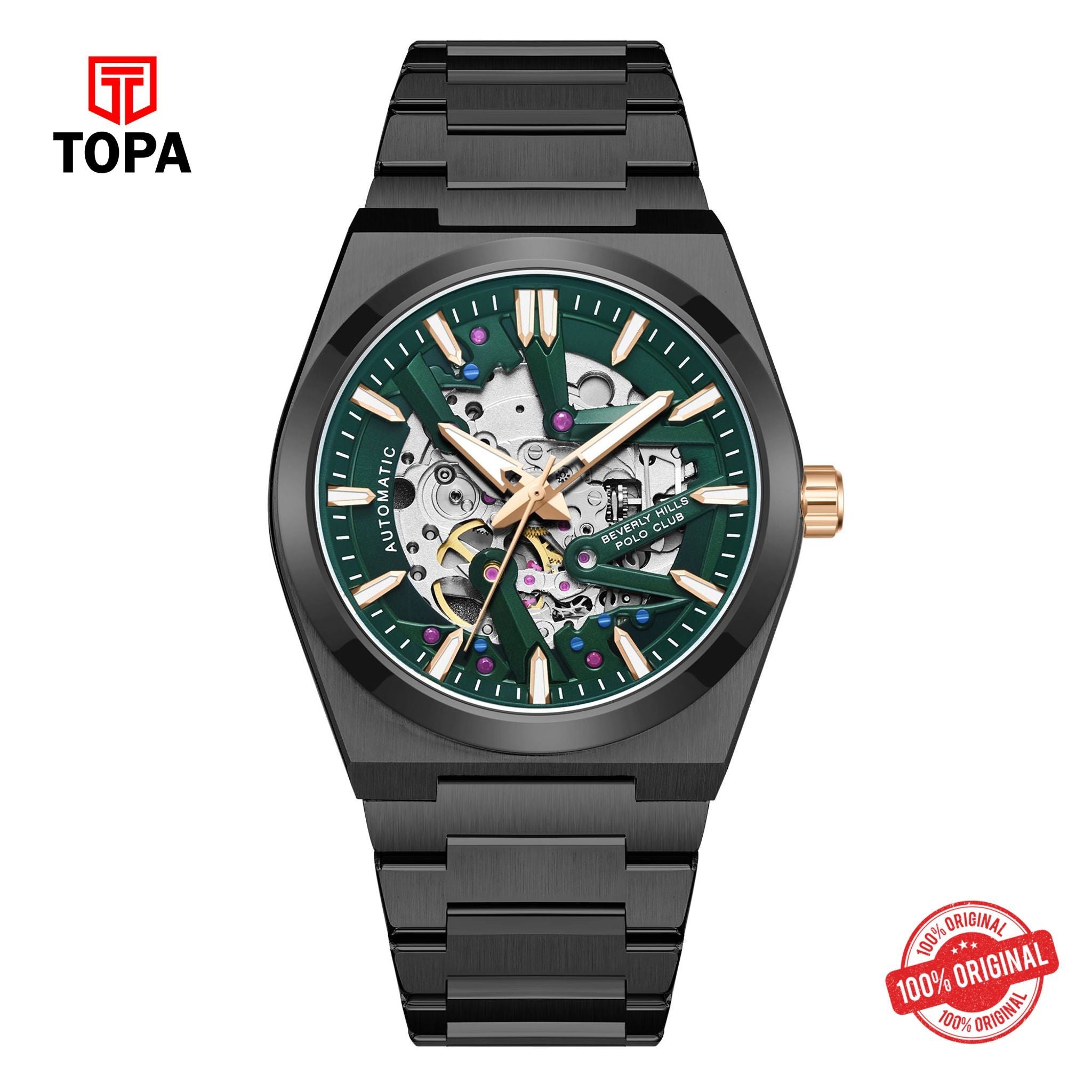Topa BHPC - BP3731X.070 - Gents Automatic Skeleton Watch - Product Image 1