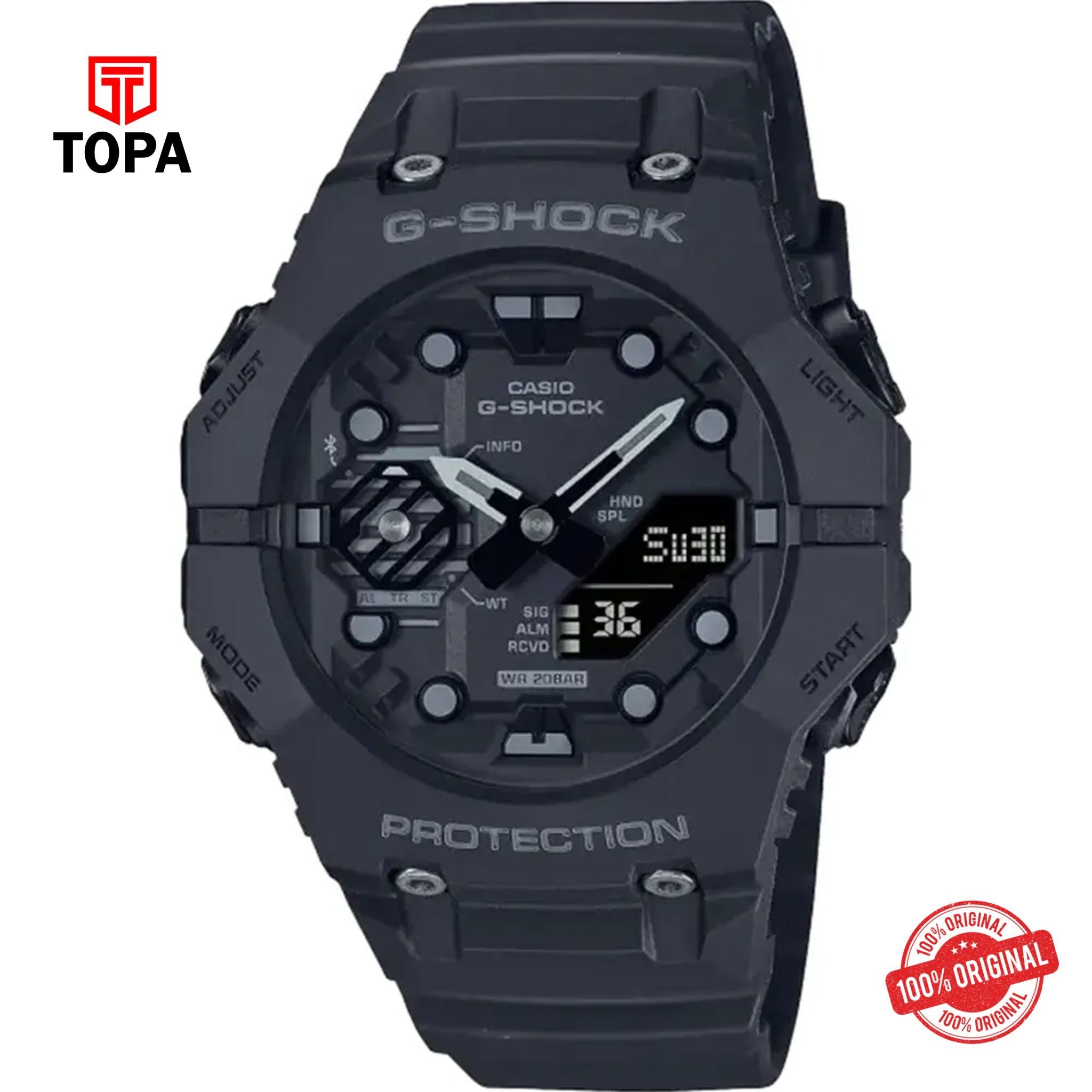 Topa Casio-G-Shock-GA-B001-1ADR-Resin-Band-Men-Watch - Product Image 1