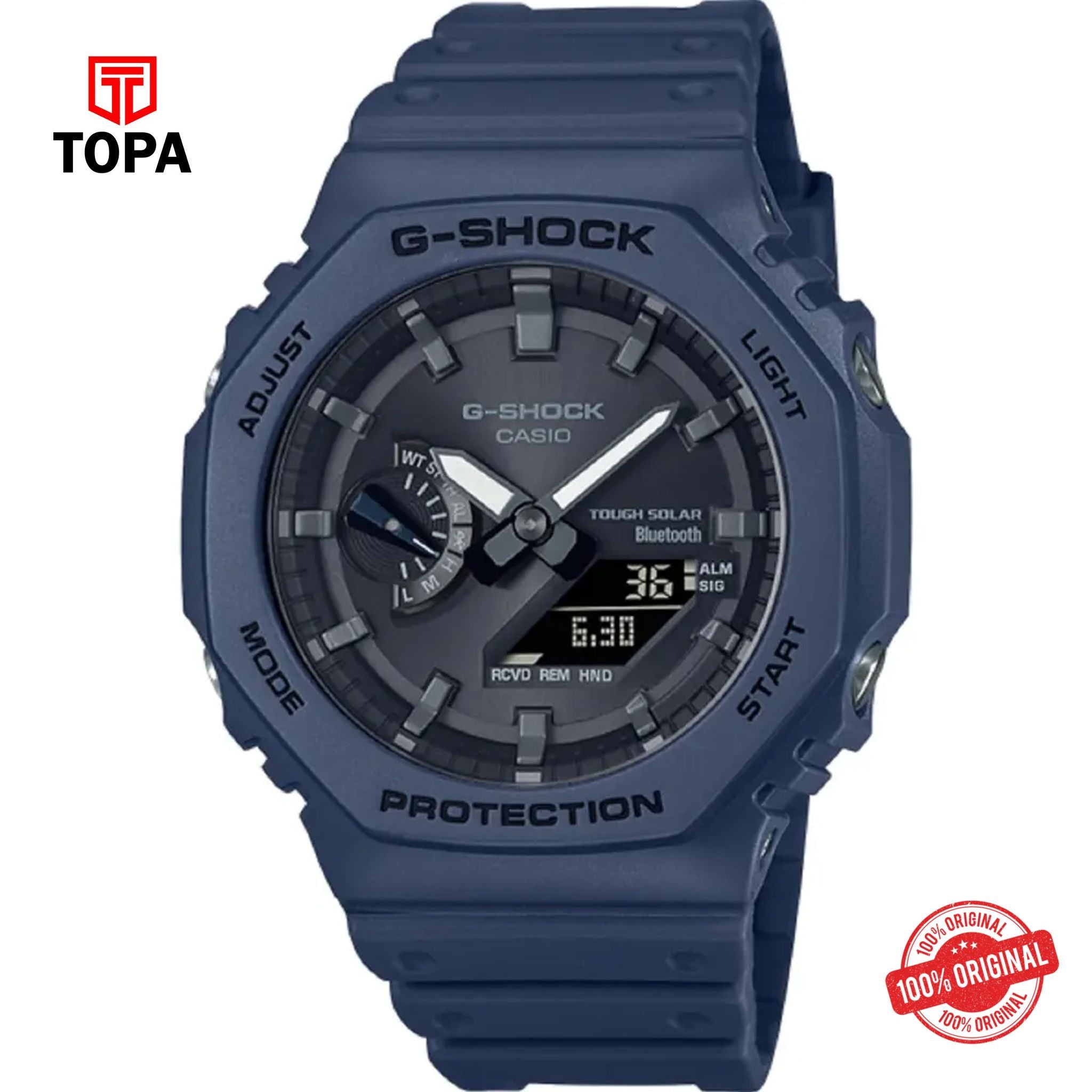 Topa Casio-G-Shock-GA-B2100-2A-Resin-Band-Men-Watch - Product Image 1
