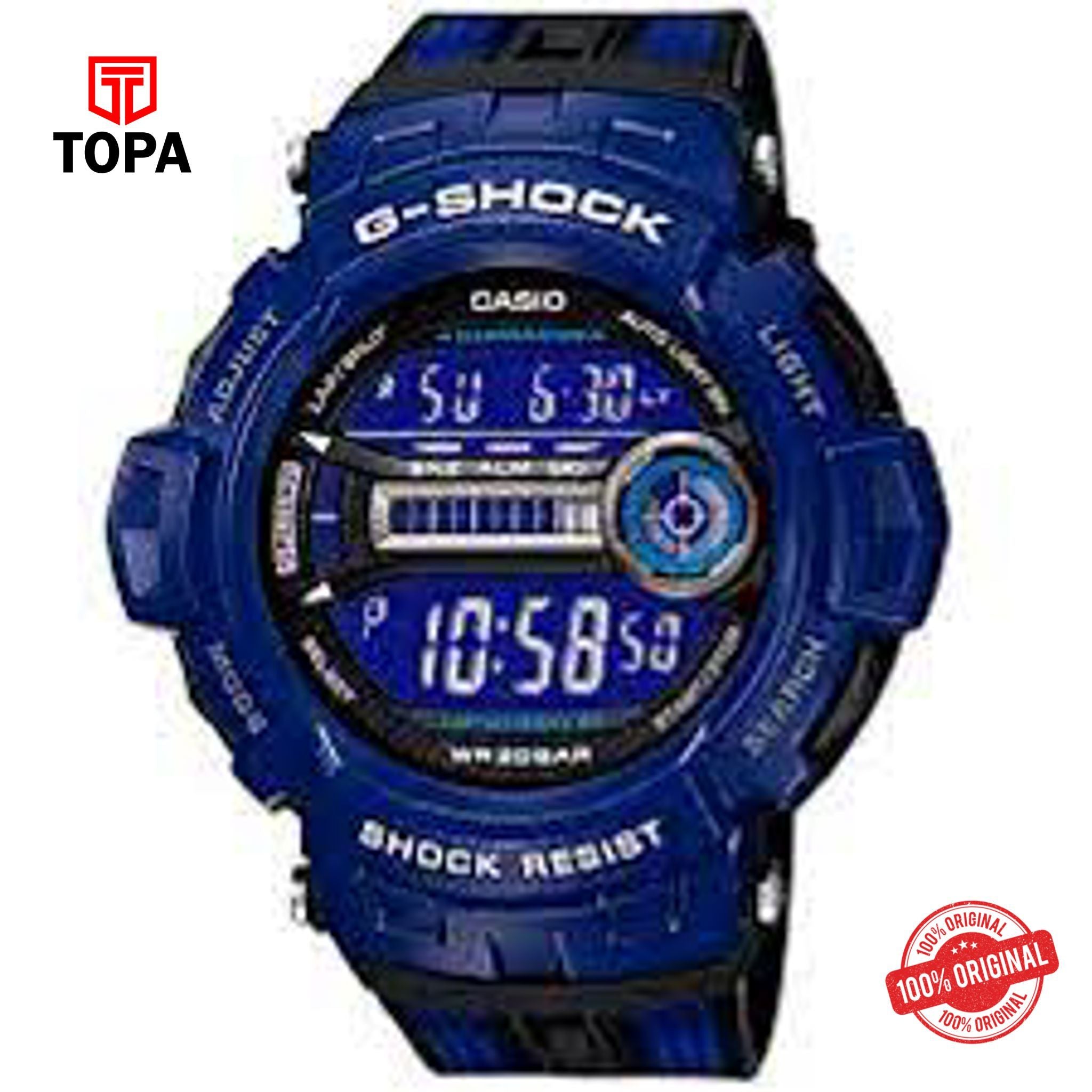 Topa Casio-GD-200-2D-G-Shock-Blue-Digital-Dial-Mens-Watch-in-Paki - Product Image 1
