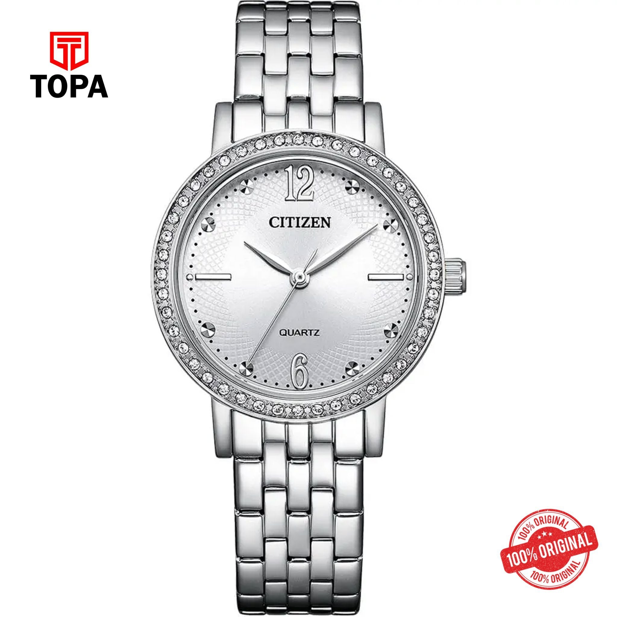 Topa Citizen-EL3100-55A-Metal-Band-Women-Watch - Product Image 1