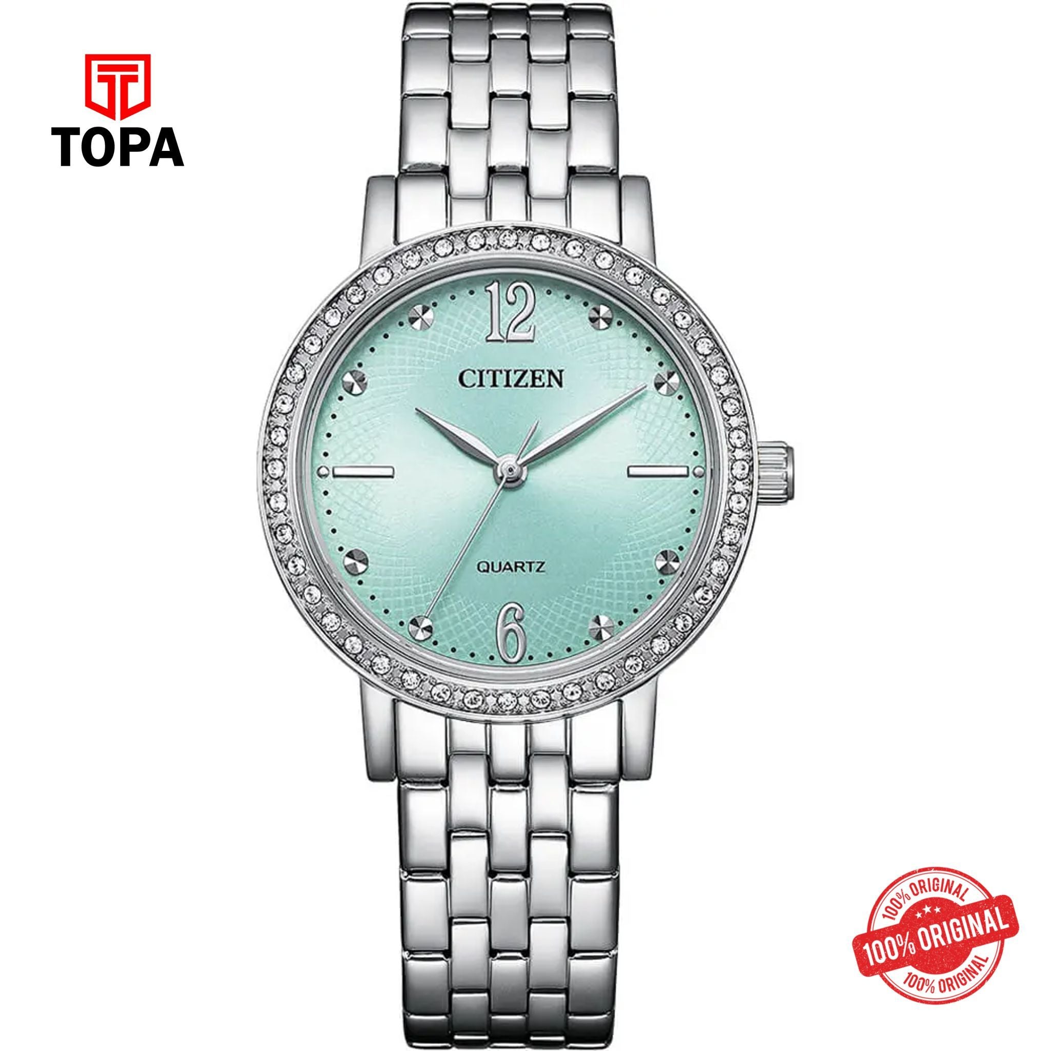 Topa Citizen-EL3100-55X-Metal-Band-Women-Watch - Product Image 1