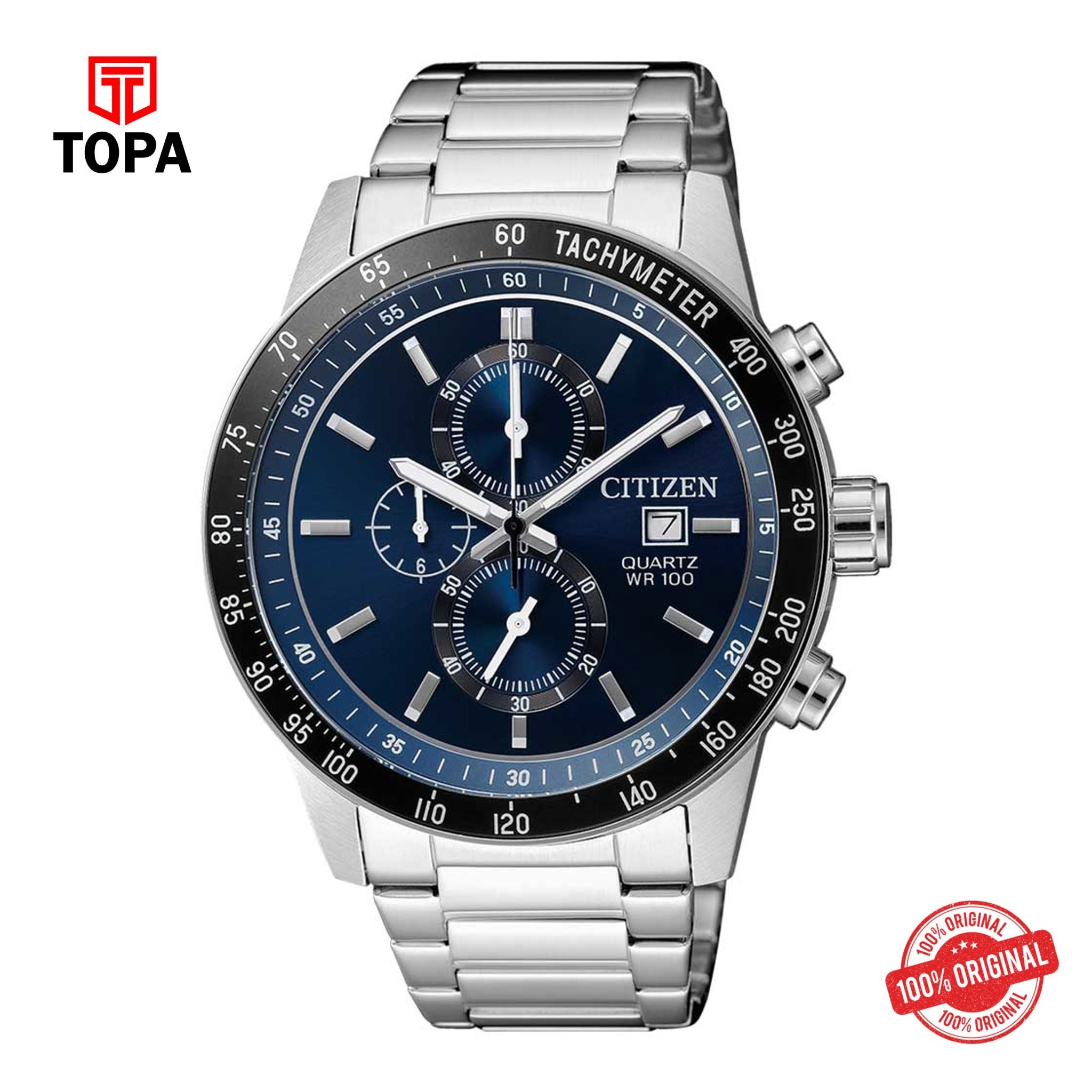 Topa Citizen - AN3600-59L - Quartz Chronograph Men's Watch - Product Image 1