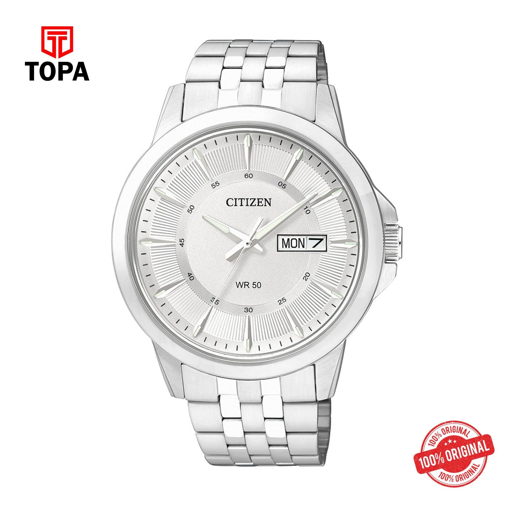Topa Citizen - BF2011-51A - Quartz Stainless Steel Watch For Men - Product Image 1