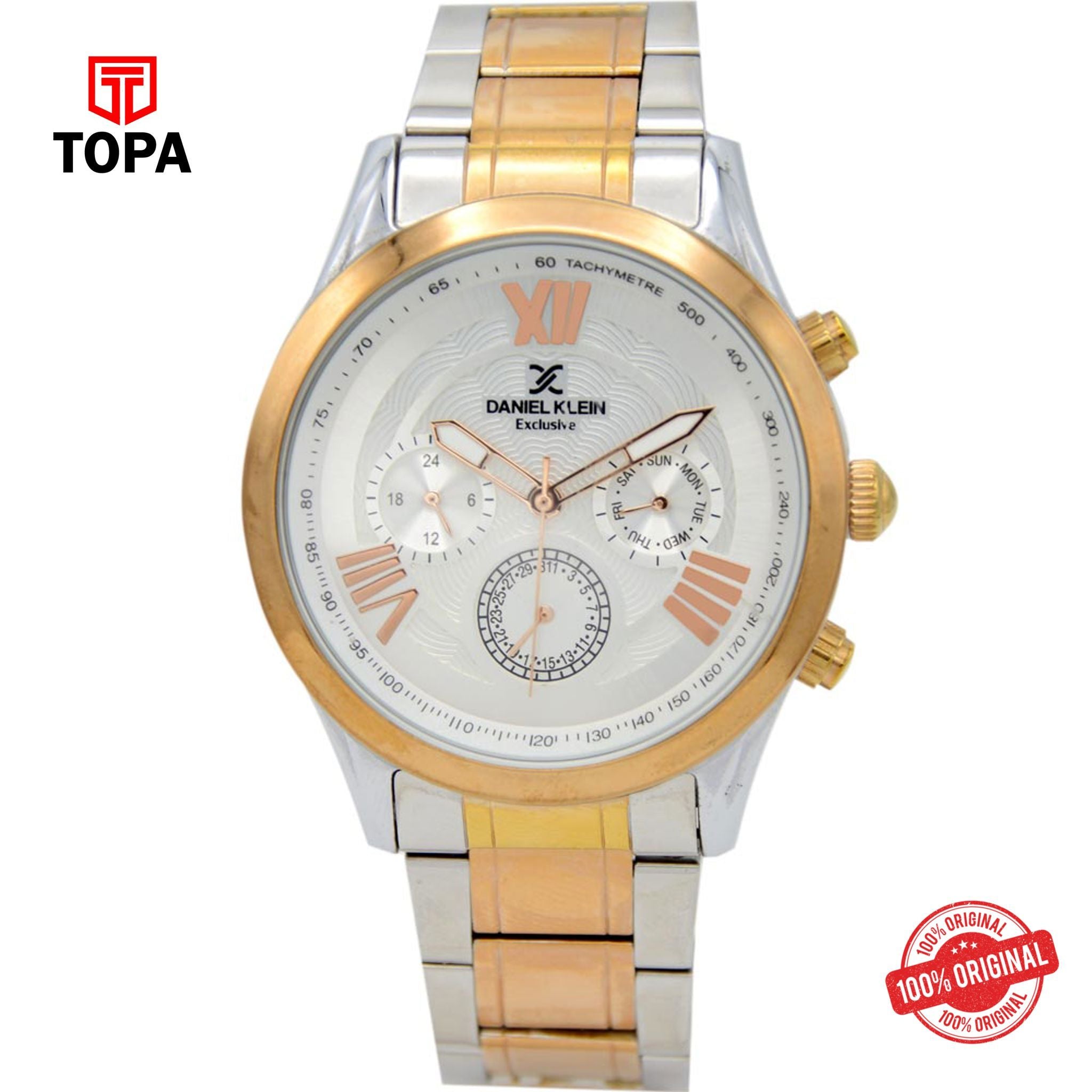 Topa Daniel-Klein-DK11094-2-Metal-Band-Mens-Watch - Product Image 1