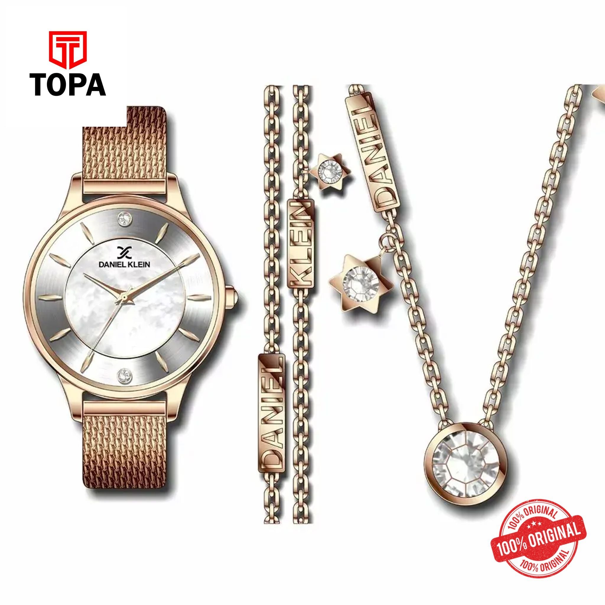 Topa Daniel-Klein-DK13173-4-Mesh-Band-Women-Watch - Product Image 1
