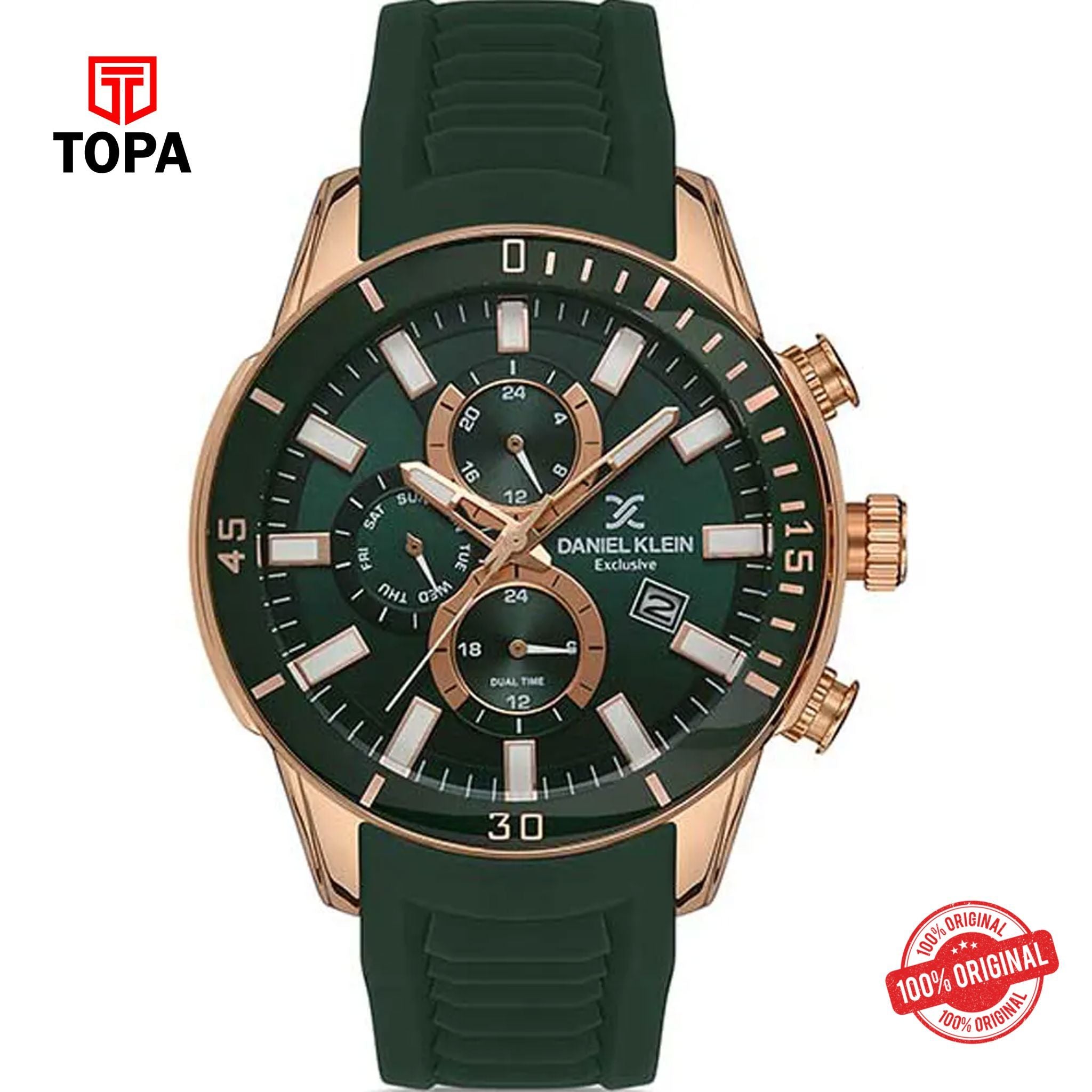 Topa Daniel-Klein-DK13313-4-Rubber-Band-Men-Watch - Product Image 1