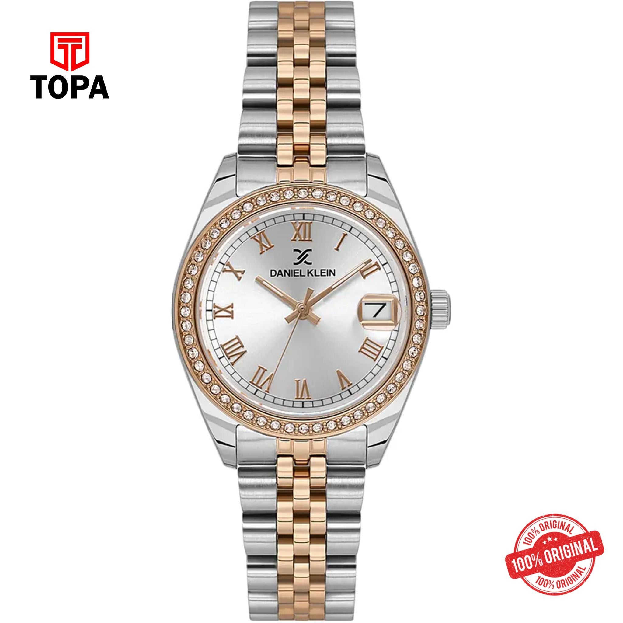 Topa Daniel-Klein-DK13932-6-Metal-Band-Women-Watch - Product Image 1