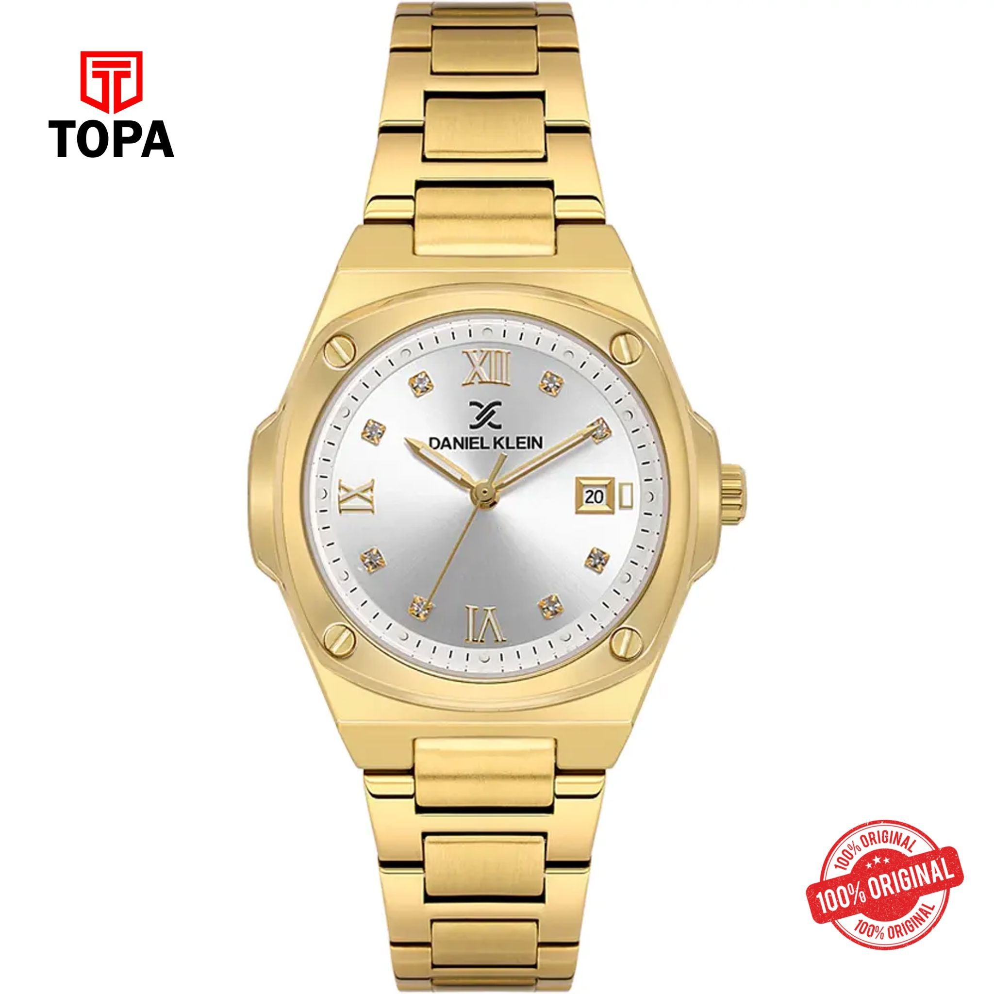 Topa Daniel-Klein-DK13947-3-Metal-Band-Women-Watch - Product Image 1