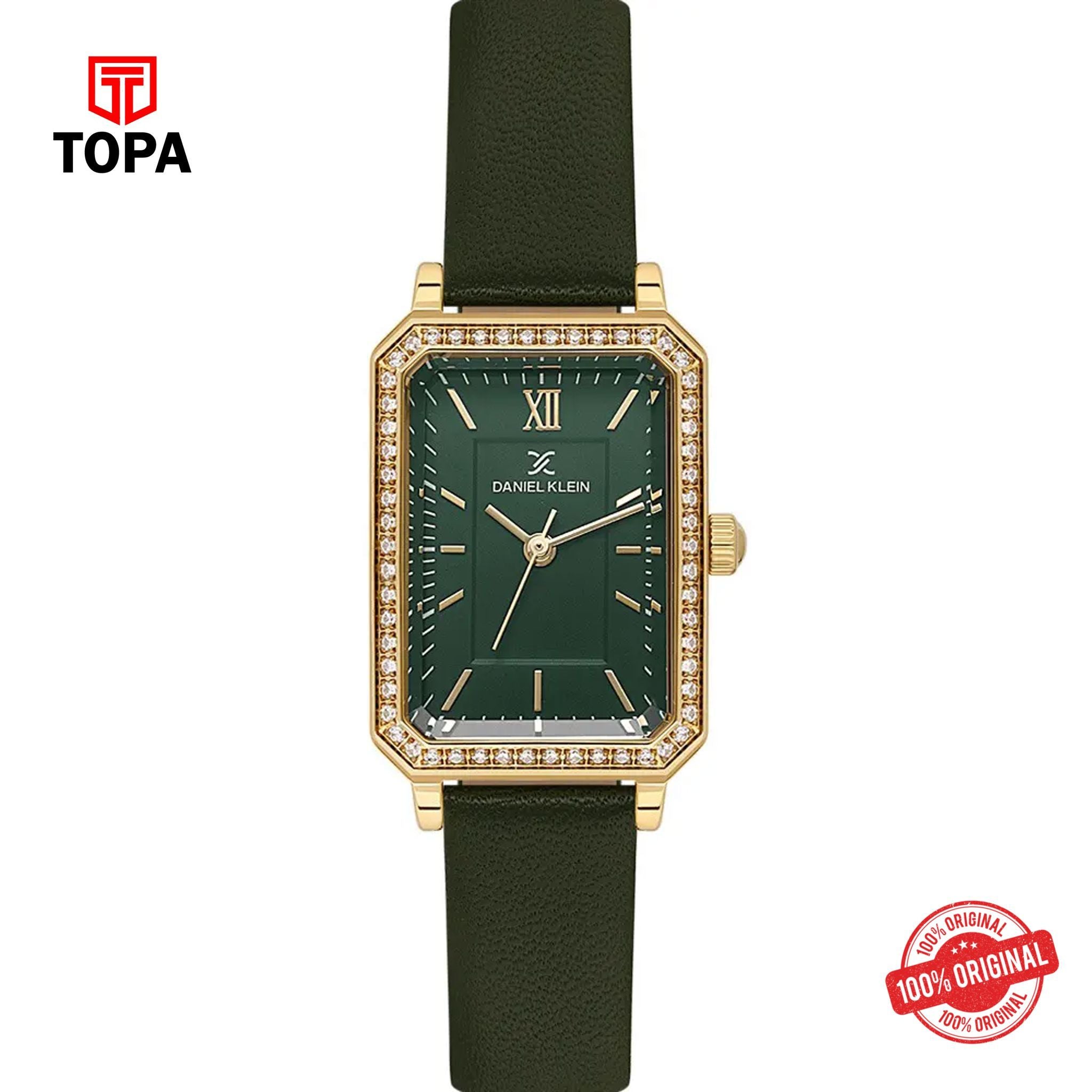 Topa Daniel-Klein-DK13971-3-Leather-Band-Women-Watch - Product Image 1