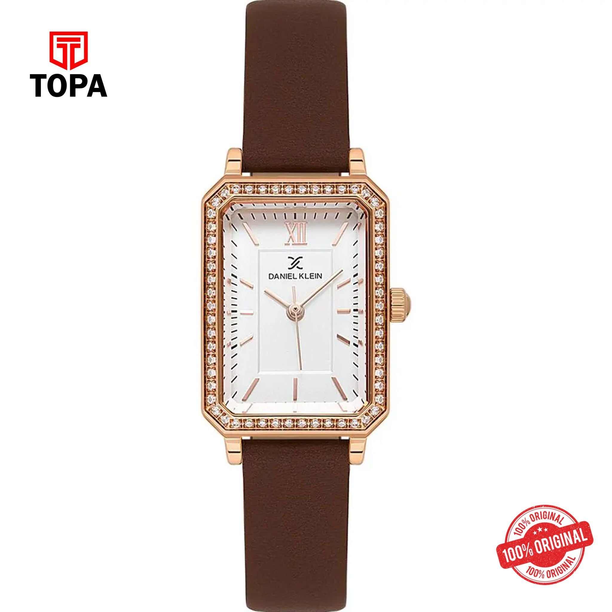 Topa Daniel-Klein-DK13971-4-Leather-Band-Women-Watch - Product Image 1