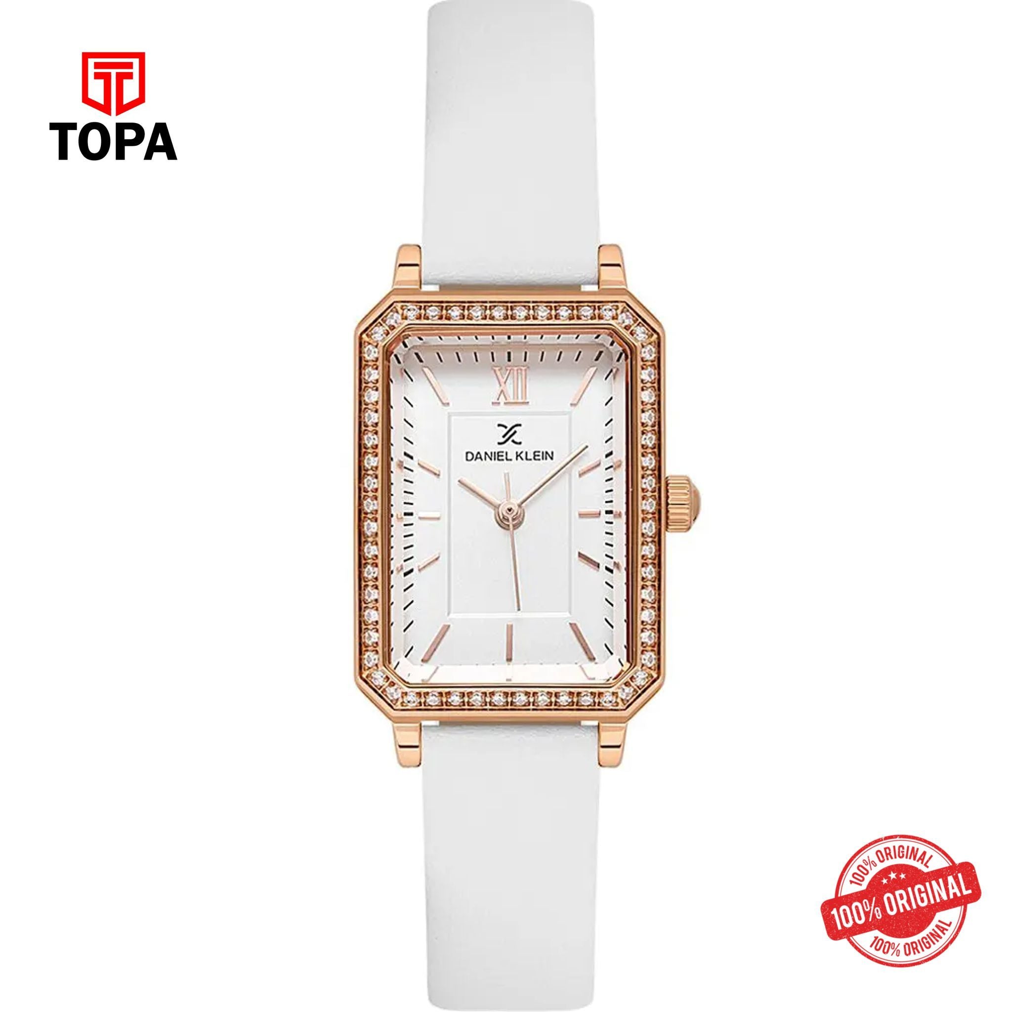 Topa Daniel-Klein-DK13971-5-Leather-Band-Women-Watch - Product Image 1