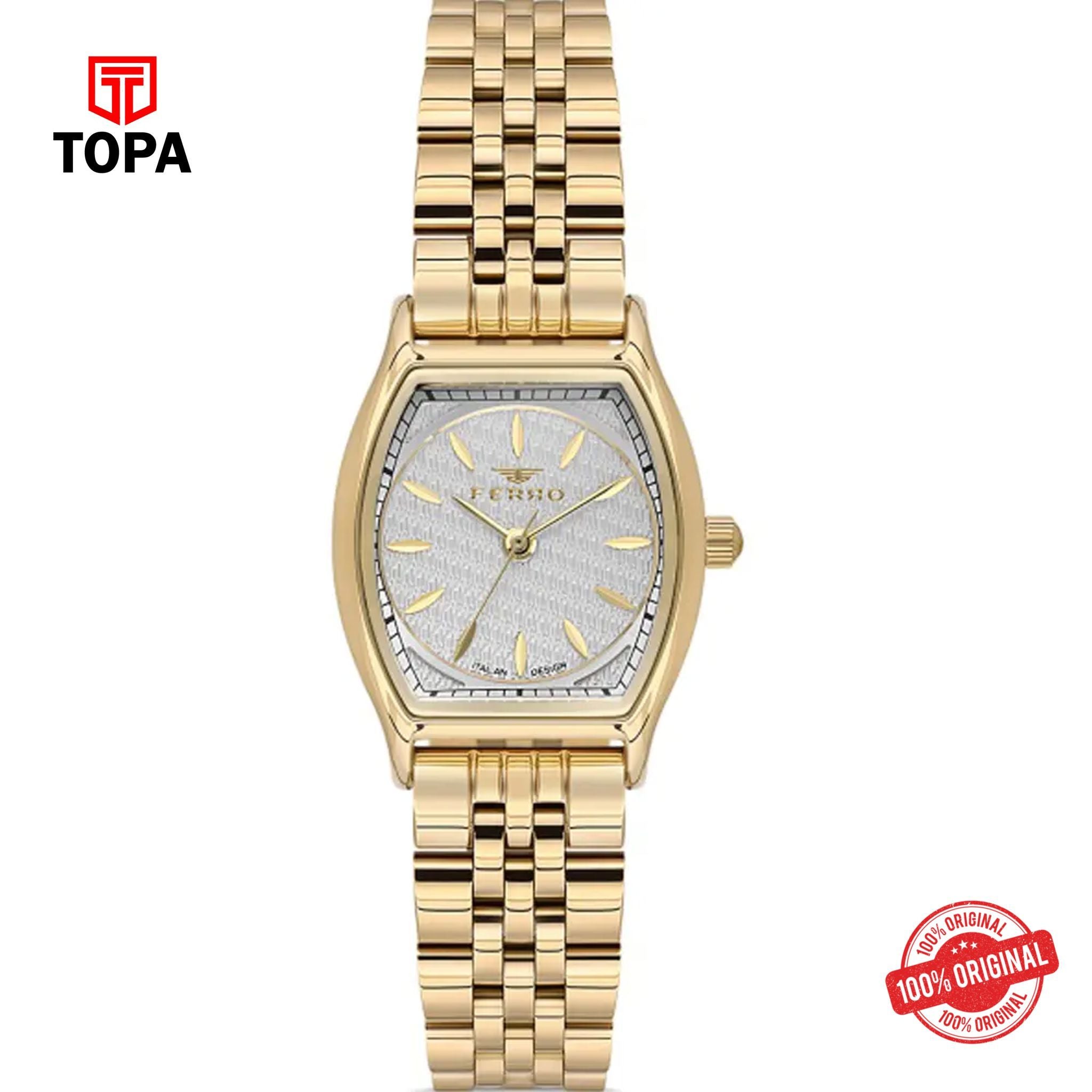 Topa Ferro-FL40118A-B-Metal-Band-Women-Watch - Product Image 1