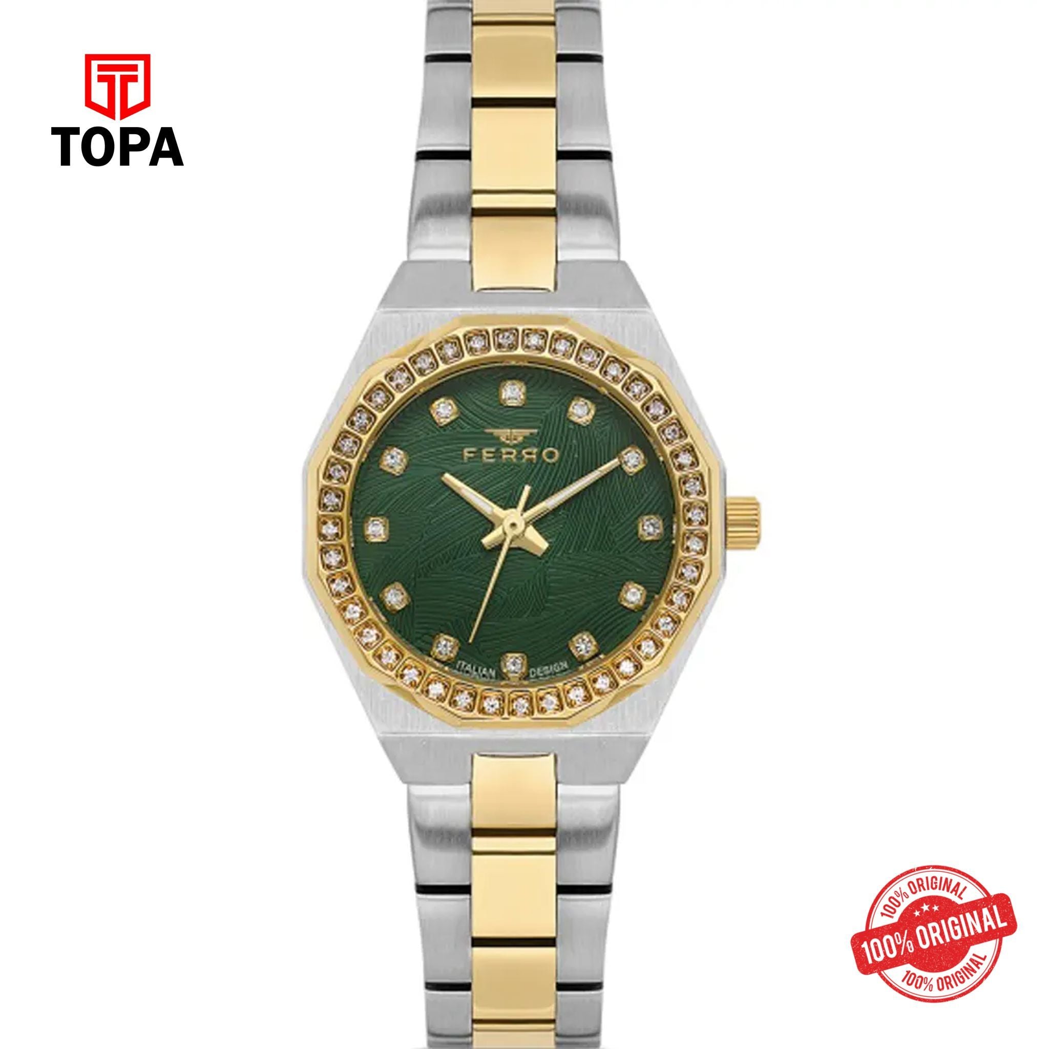 Topa Ferro-FL43014A-D6-Metal-Band-Women-Watch - Product Image 1