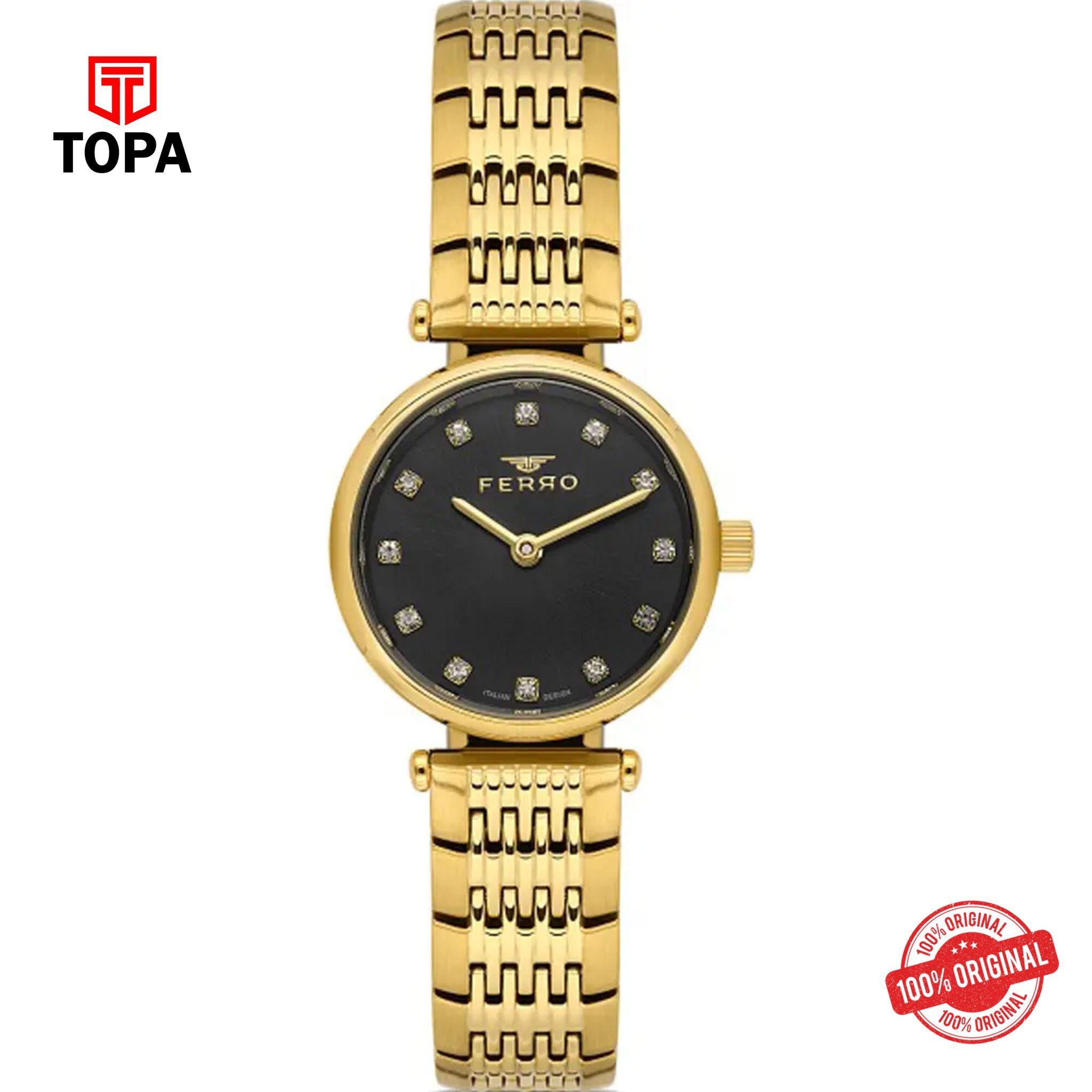 Topa Ferro-FL43020A-B2-Metal-Band-Women-Watch - Product Image 1