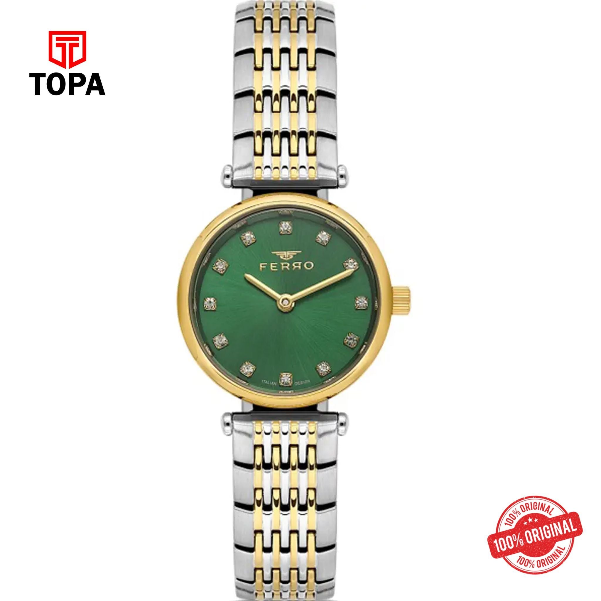 Topa Ferro-FL43020A-D6-Metal-Band-Women-Watch - Product Image 1