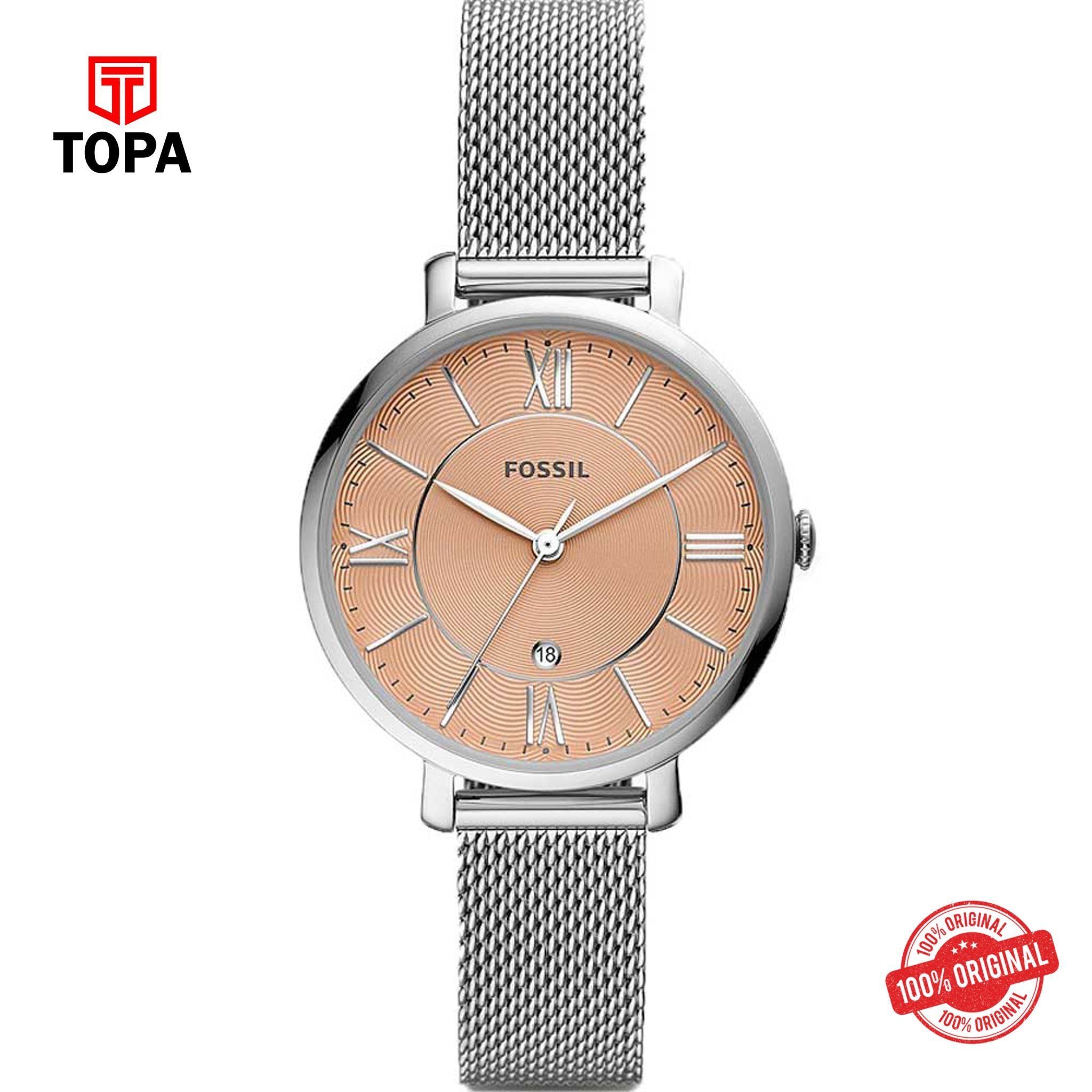 Topa Fossil-ES-5089-Stainless-Steel-Woman-Watch - Product Image 1