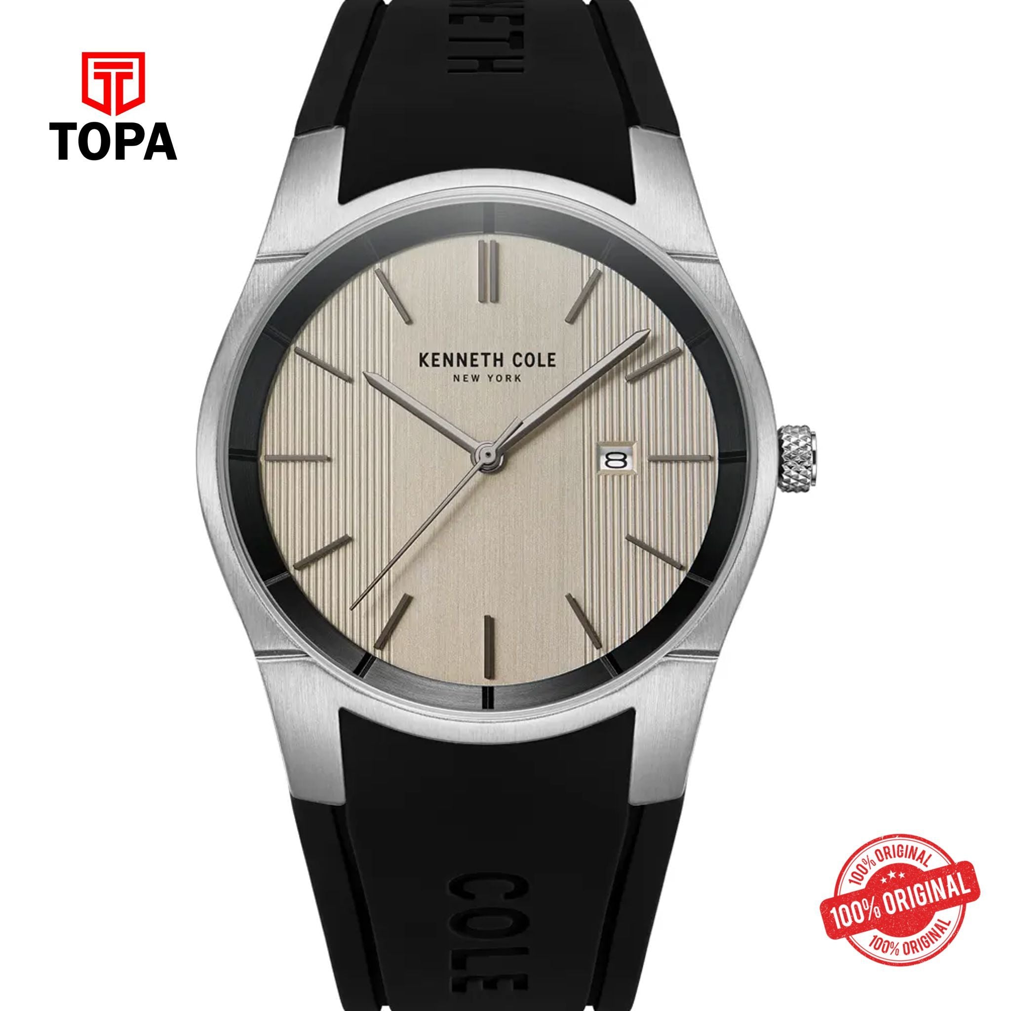 Topa Kenneth-Cole-KCWGN2233701-Rubber-Band-Men-Watch - Product Image 1