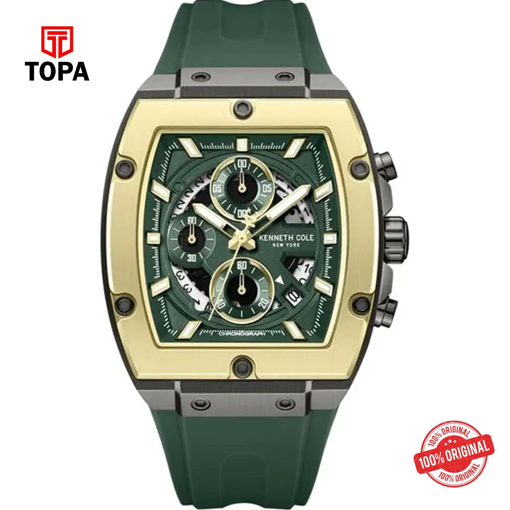 Topa Kenneth-Cole-KCWGO0067601-Rubber-Band-Men-Watch - Product Image 1