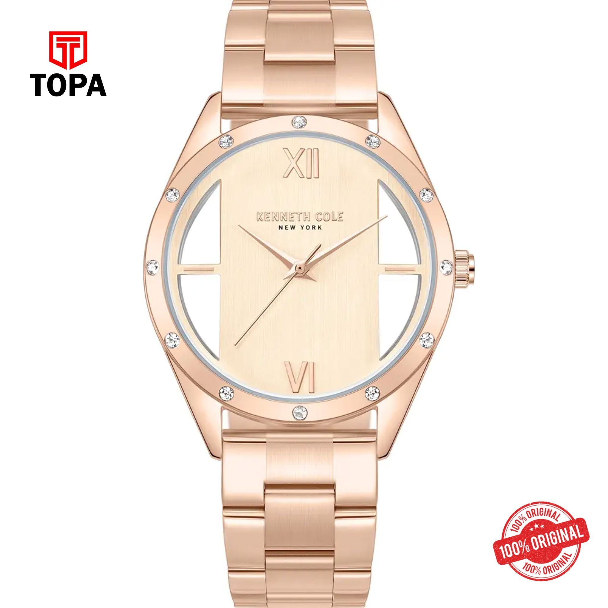 Topa Kenneth-Cole-KCWLG0017401-Metal-Band-Women-Watch - Product Image 1