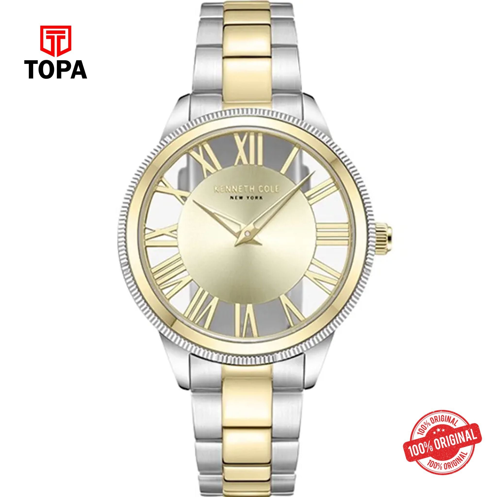 Topa Kenneth-Cole-KCWLG0017604-Metal-Band-Women-Watch - Product Image 1