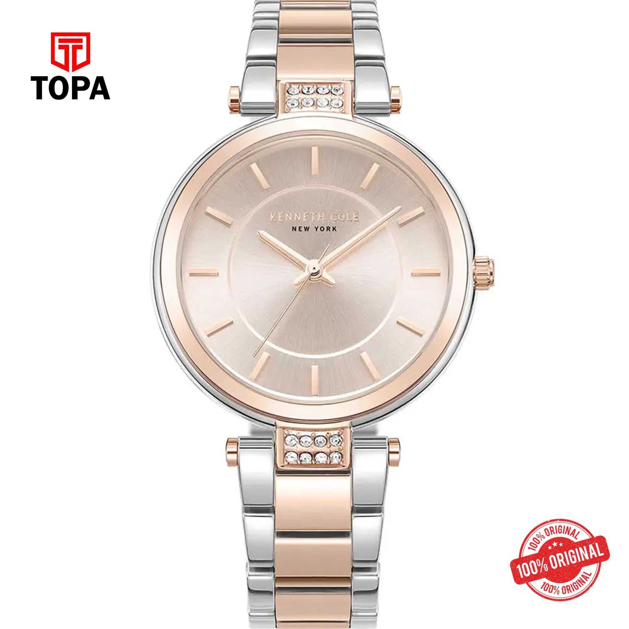 Topa Kenneth-Cole-KCWLG0026701-Metal-Band-Women-Watch - Product Image 1