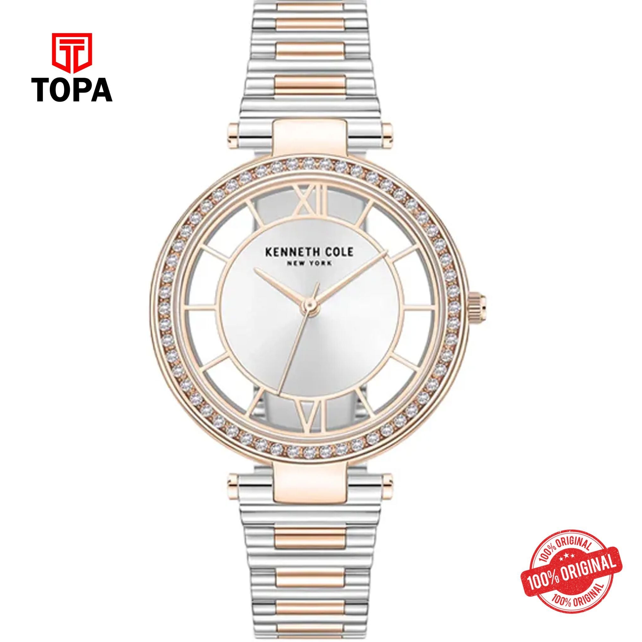 Topa Kenneth-Cole-KCWLG0032902-Metal-Band-Women-Watch - Product Image 1