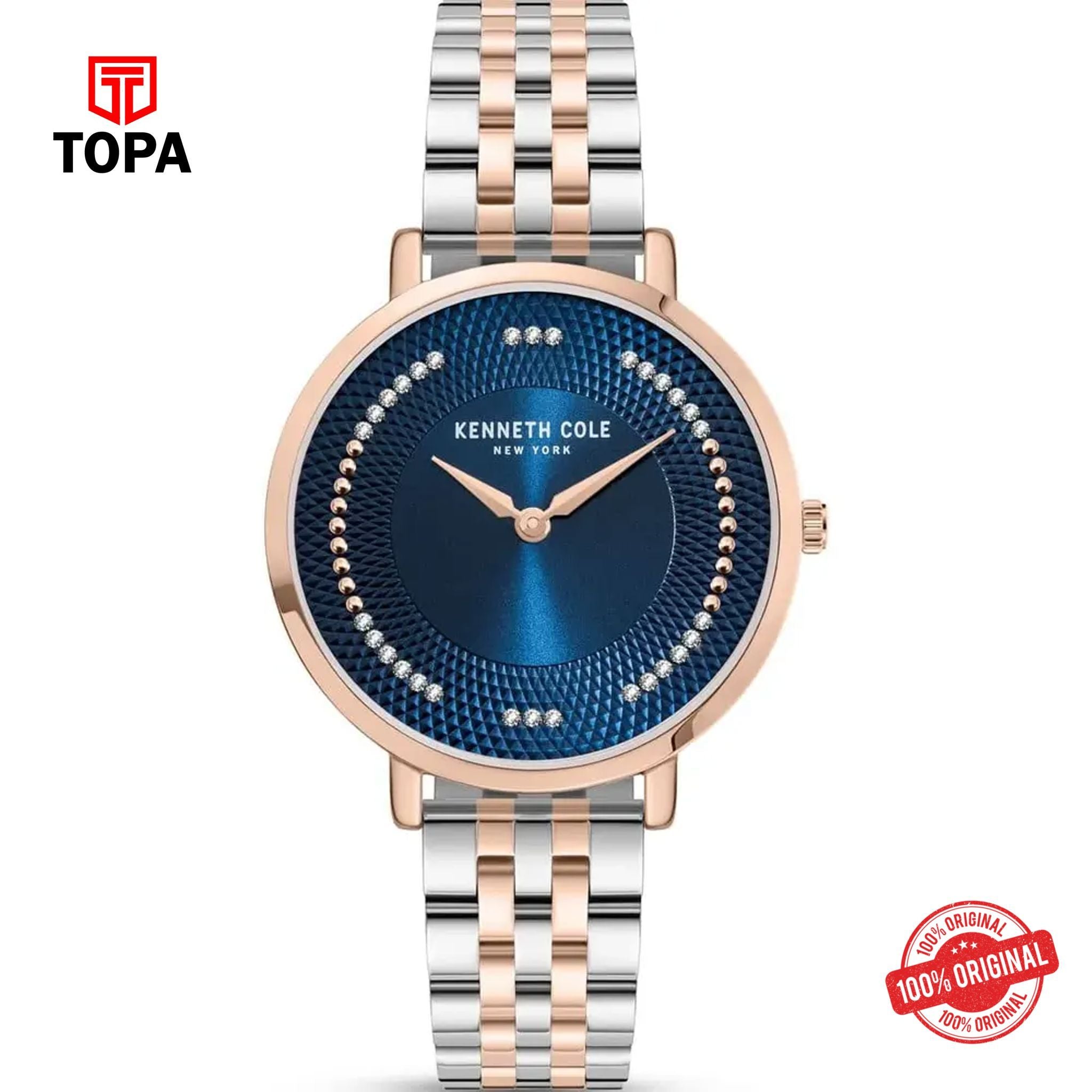 Topa Kenneth-Cole-KCWLG0048102-Metal-Band-Women-Watch - Product Image 1