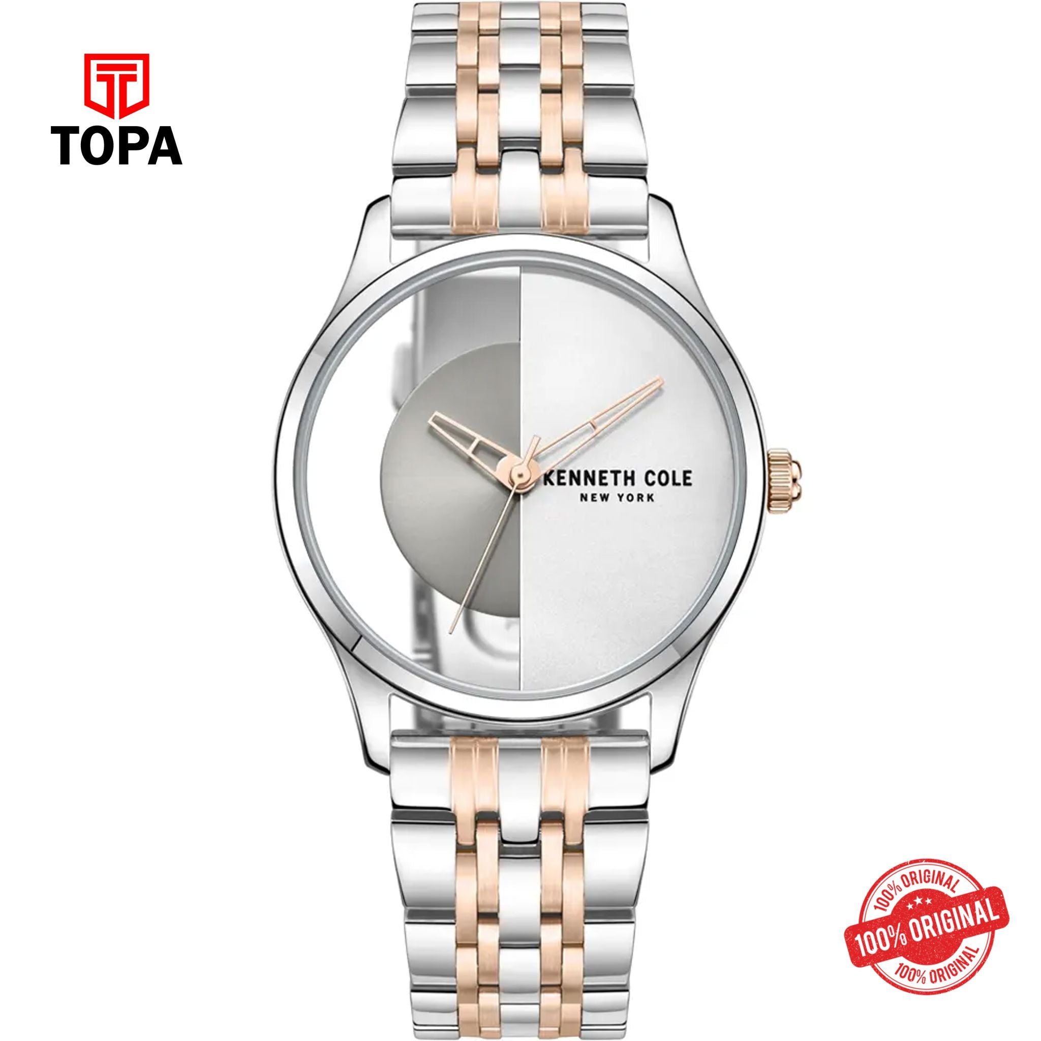 Topa Kenneth-Cole-KCWLG2219505-Metal-Band-Women-Watch - Product Image 1