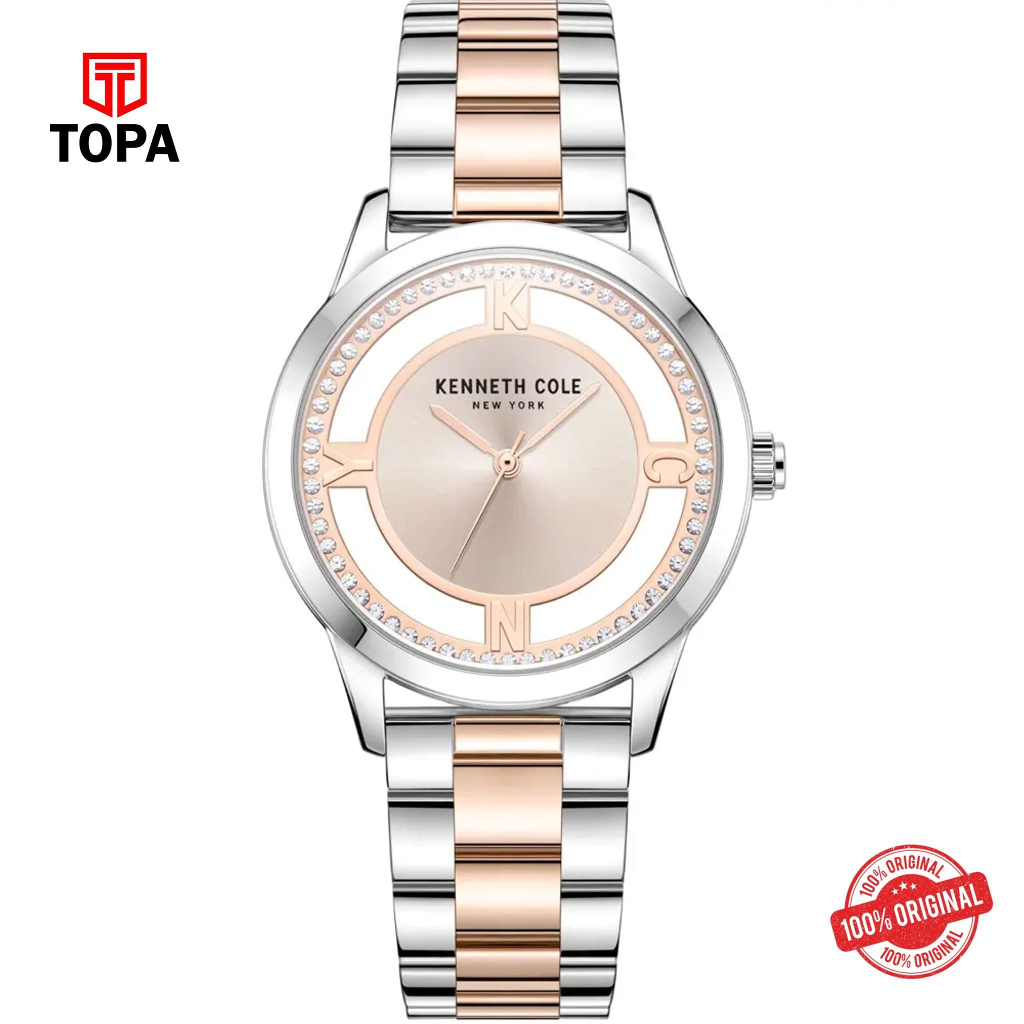 Topa Kenneth-Cole-KCWLG2220102-Metal-Band-Women-Watch - Product Image 1