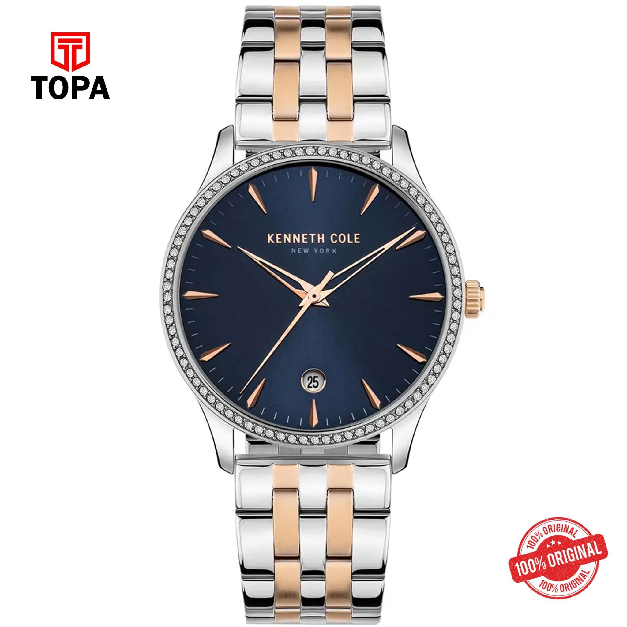 Topa Kenneth-Cole-KCWLH2126003-Metal-Band-Women-Watch - Product Image 1