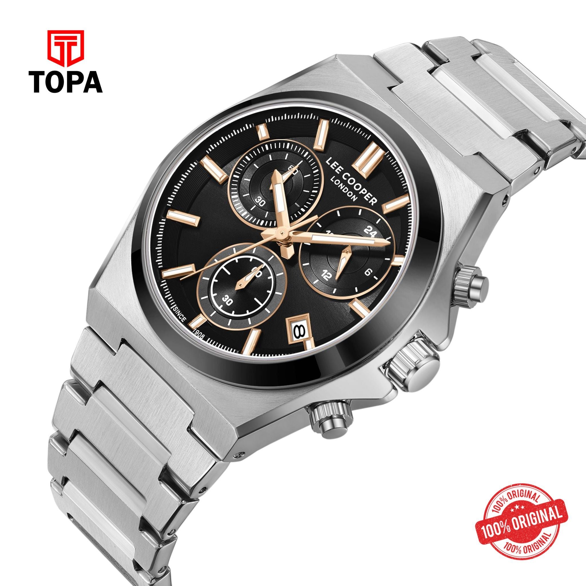 Topa LEE COOPER - LC08188.650 - GENTS SUPER METAL WRISTWATCH - Product Image 2