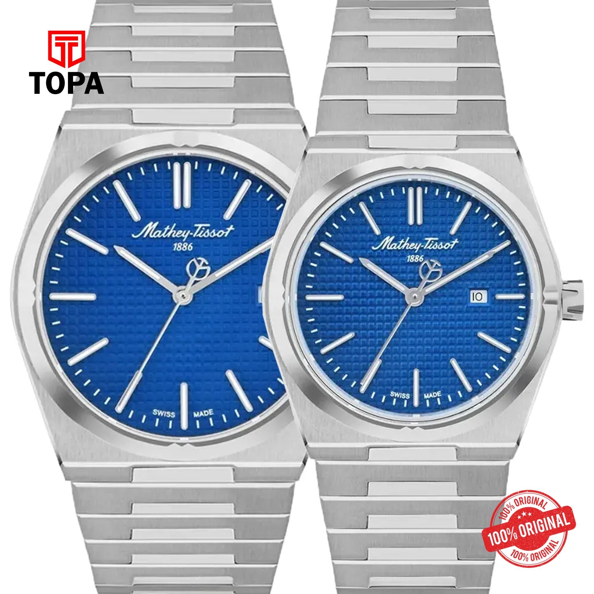 Topa Mathey-Tissot-Couple-Watches - Product Image 1