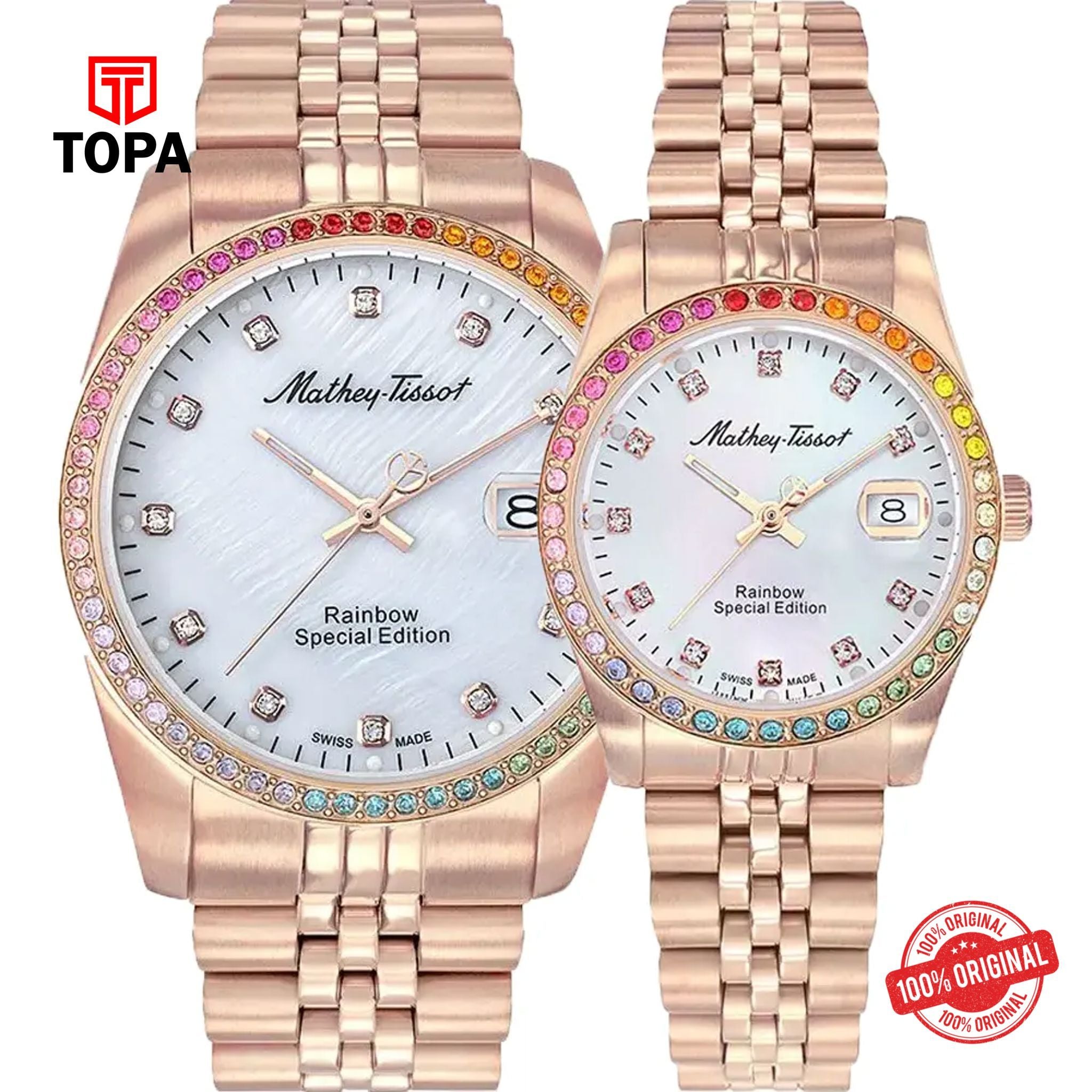 Topa Mathey-Tissot-Couple-Watches - Product Image 1