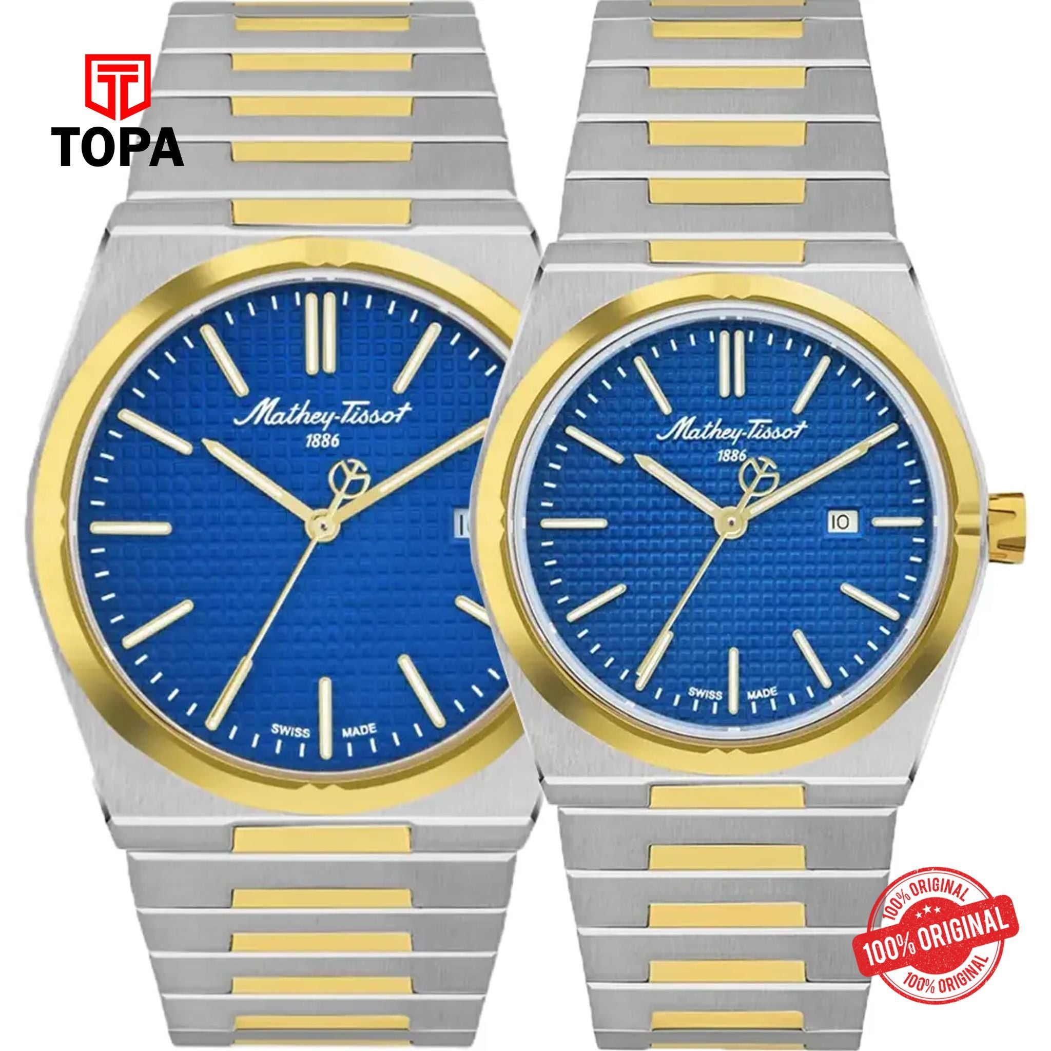 Topa Mathey-Tissot-Couple-Watches - Product Image 1