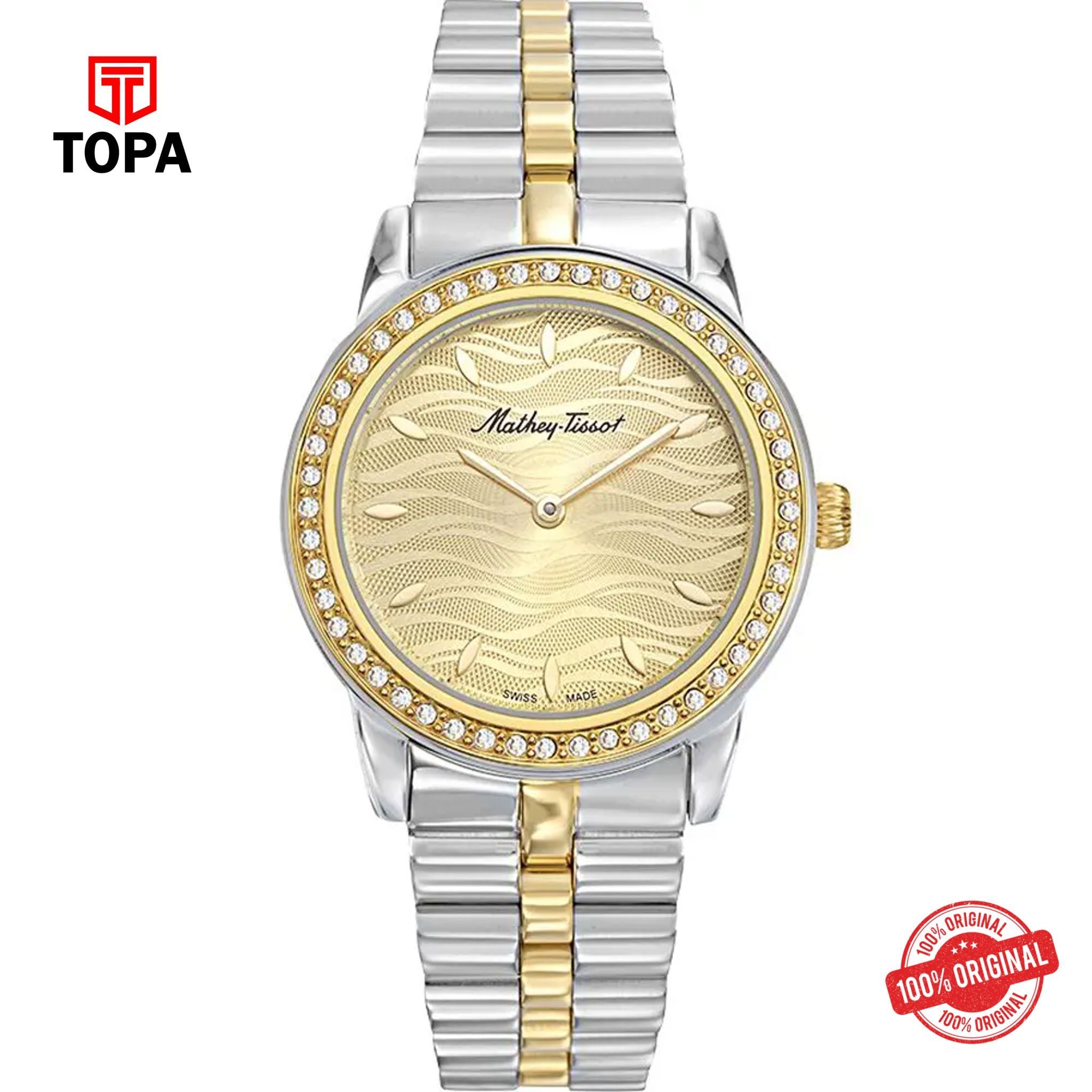 Topa Mathey-Tissot-D10860BQDI-Artemis-Metal-Band-Women-Watch - Product Image 1