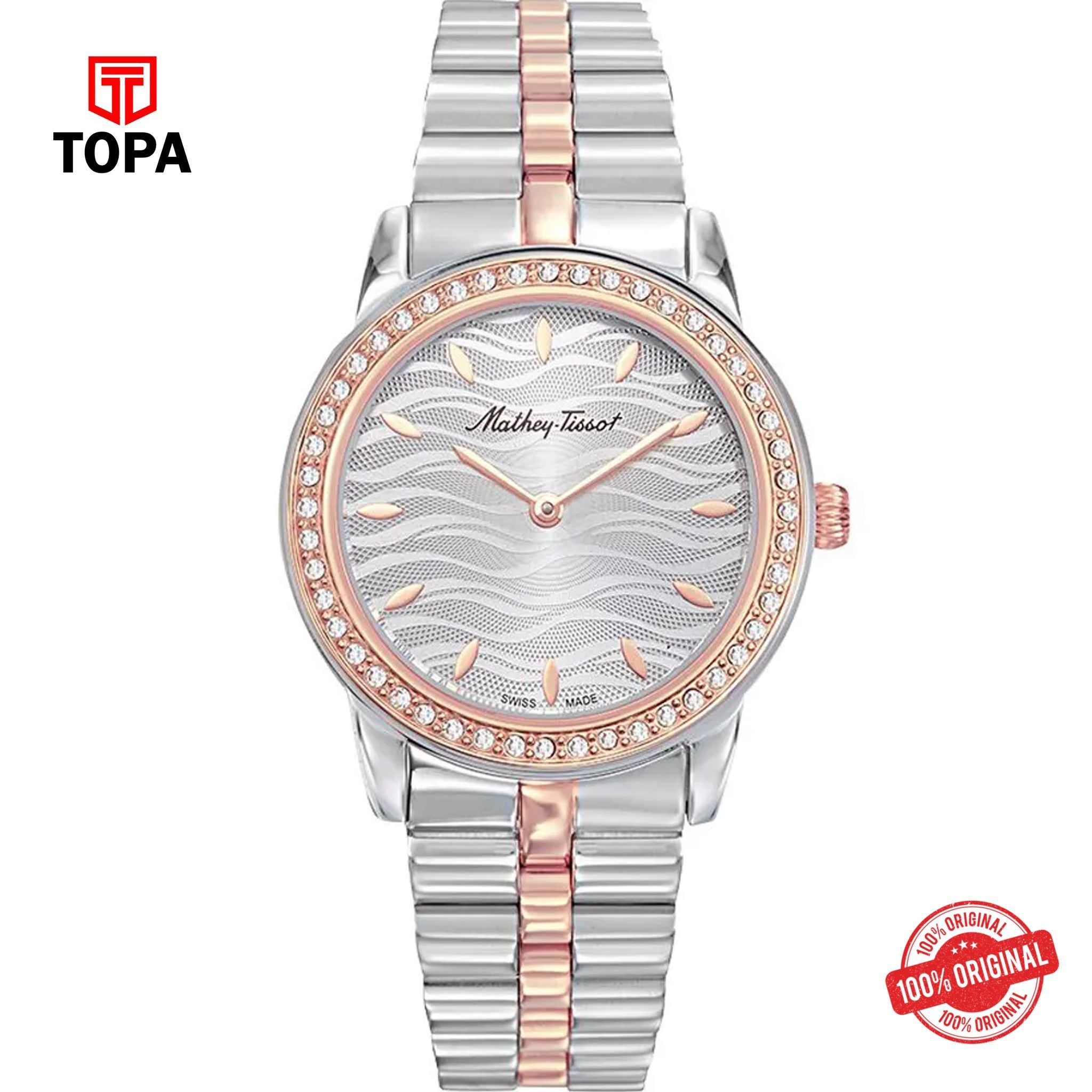 Topa Mathey-Tissot-D10860BQS-Artemis-Metal-Band-Women-Watch - Product Image 1
