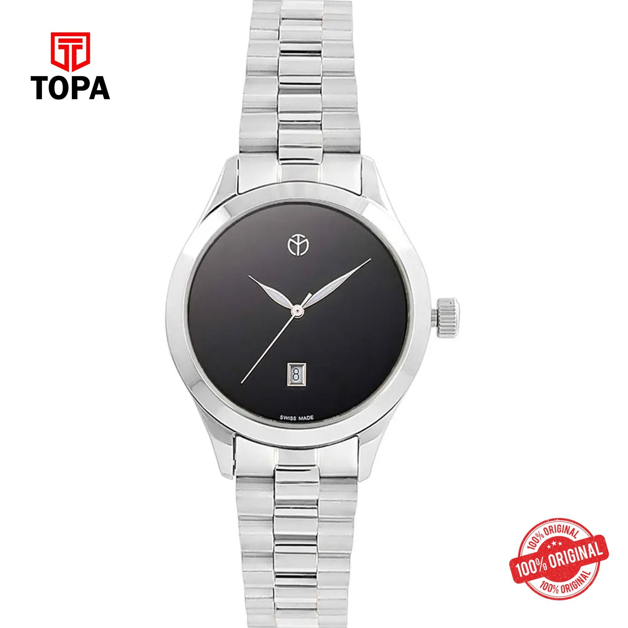 Topa Mathey-Tissot-D411MNM-Metal-Band-Women-Watch - Product Image 1