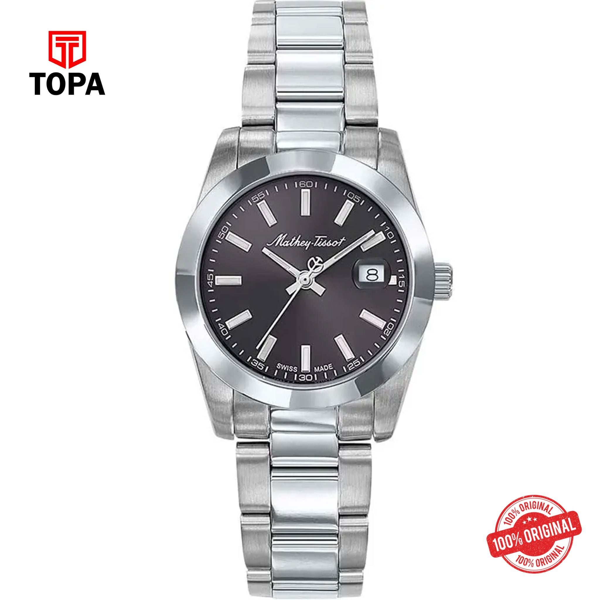 Topa Mathey-Tissot-D450AN-Metal-Band-Women-Watch - Product Image 1
