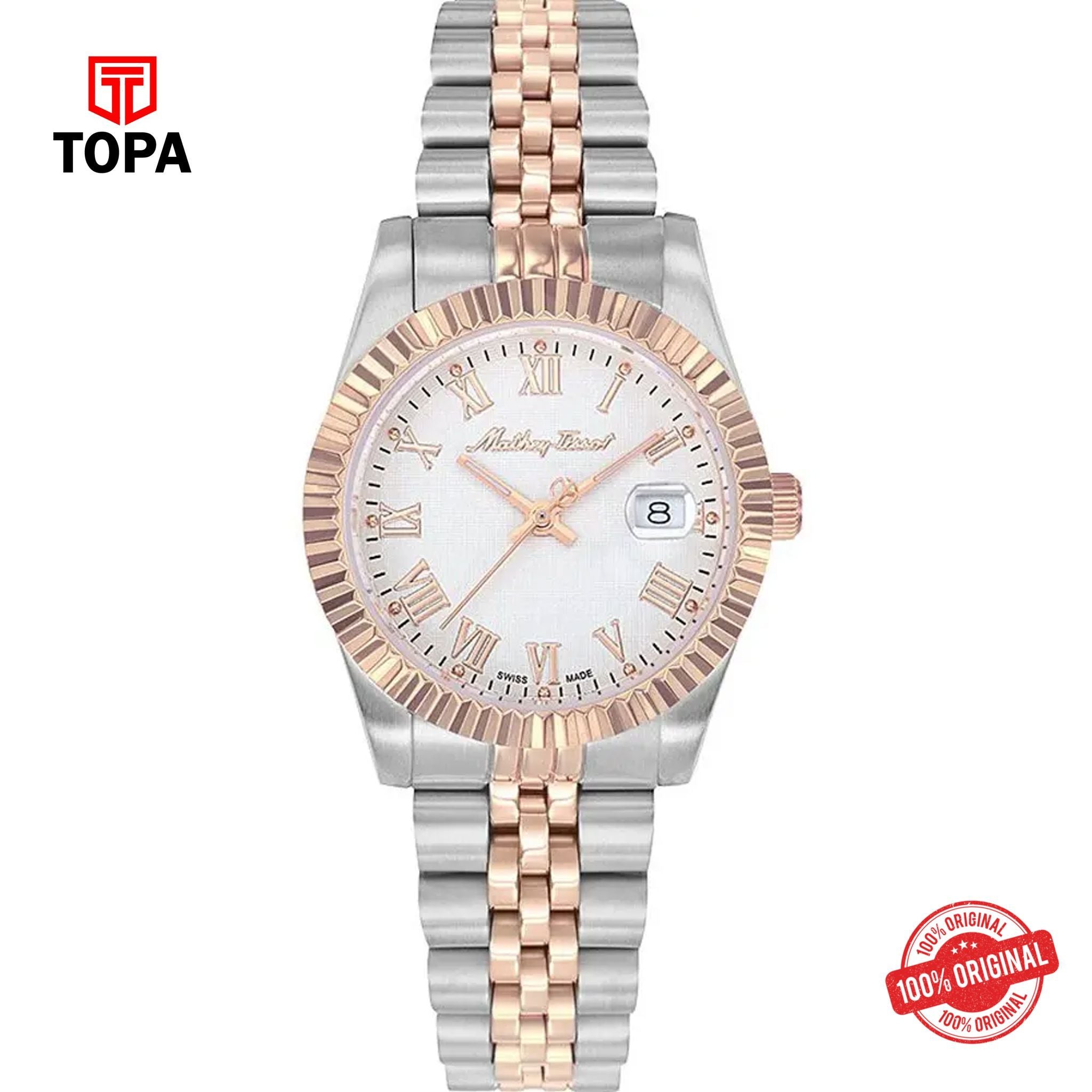 Topa Mathey-Tissot-D810BRA-Metal-Band-Women-Watch - Product Image 1