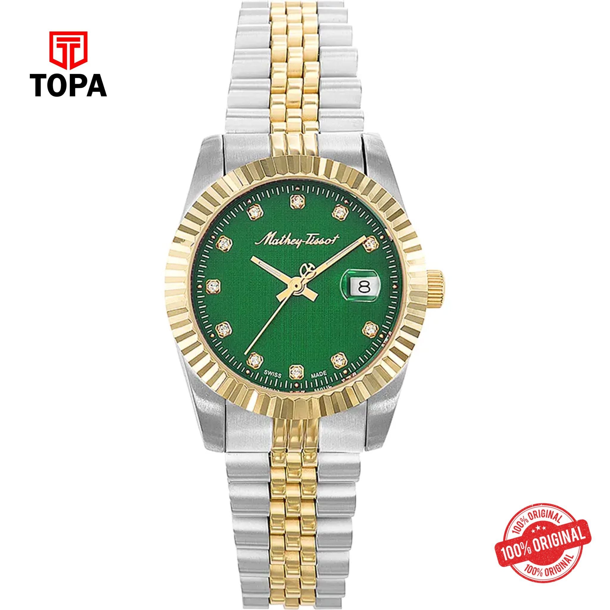 Topa Mathey-Tissot-D810BV-Metal-Band-Women-Watch - Product Image 1