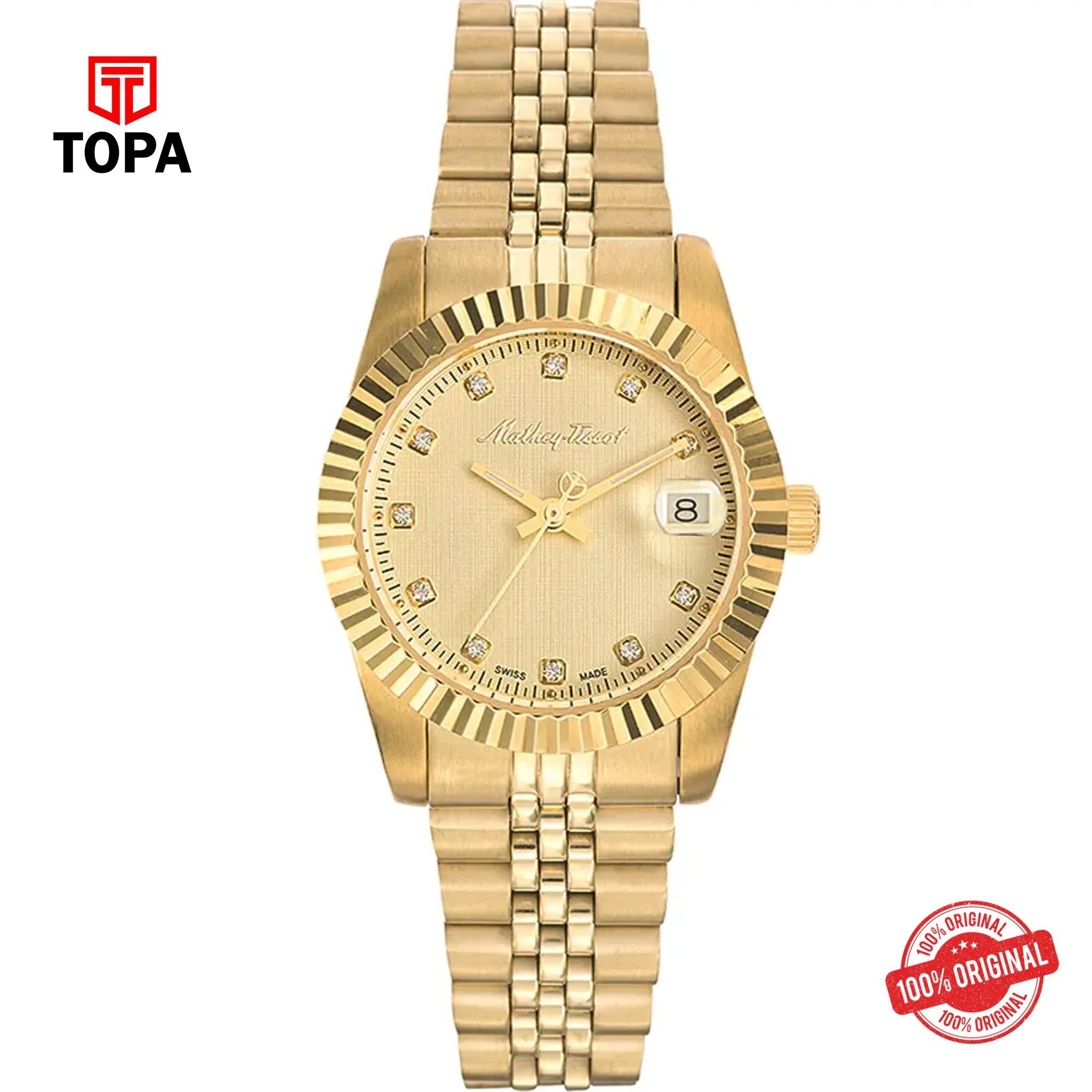 Topa Mathey-Tissot-D810PDI-Metal-Band-Women-Watch - Product Image 1