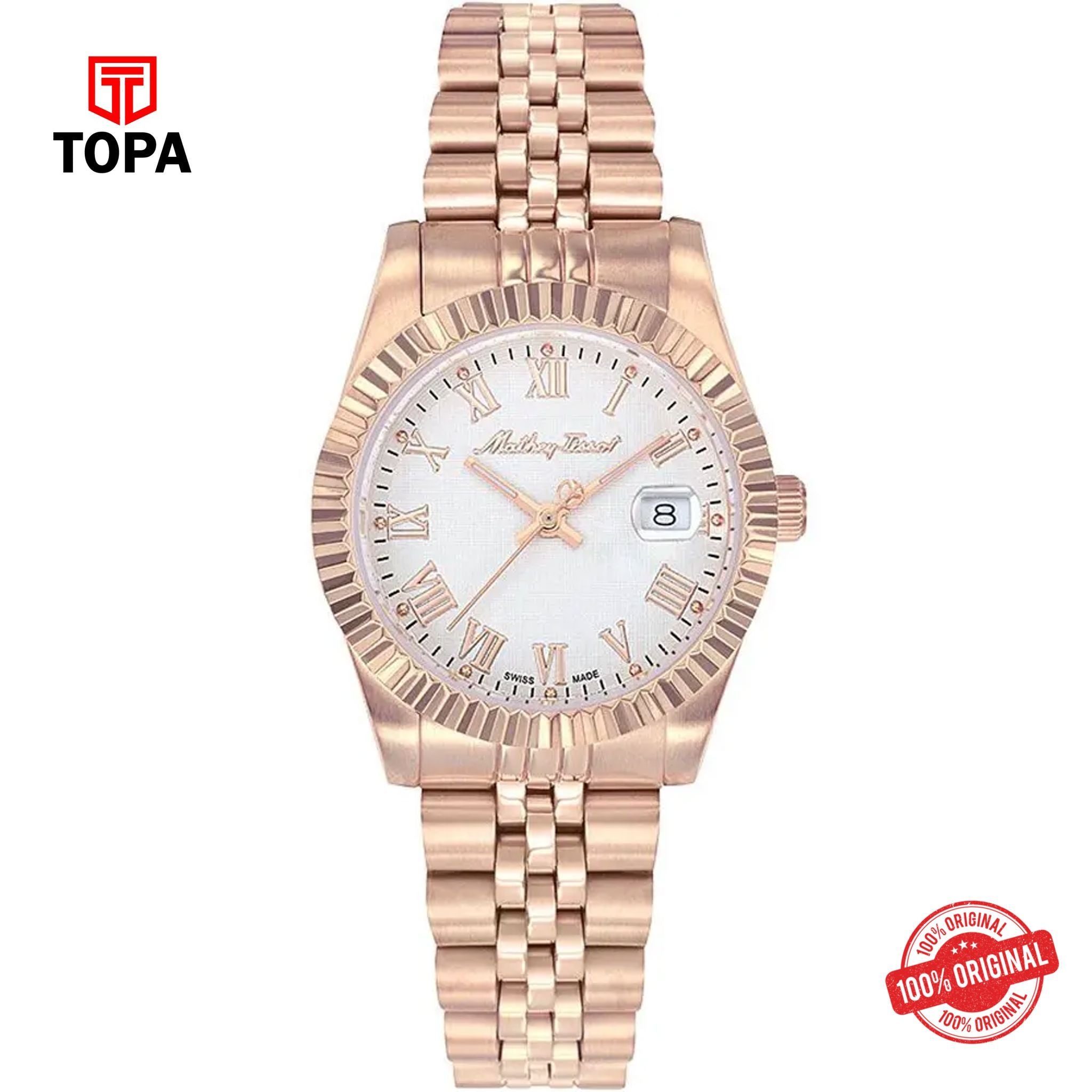 Topa Mathey-Tissot-D810PRA-Metal-Band-Women-Watch - Product Image 1