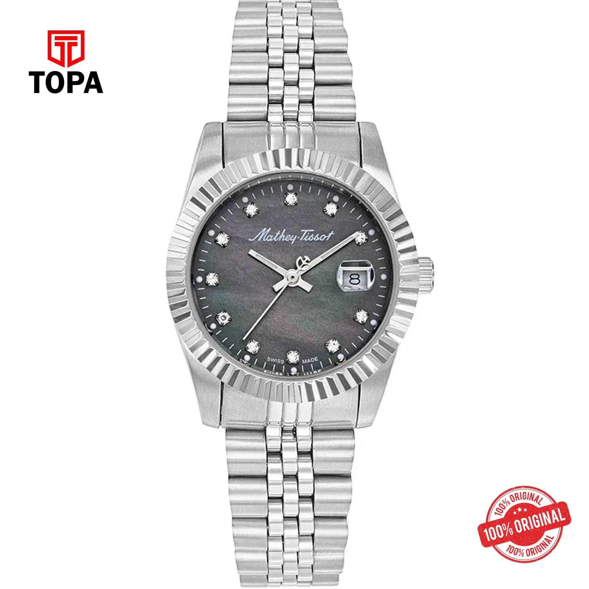 Topa Mathey-Tissot-D910AN-Metal-Band-Women-Watch - Product Image 1