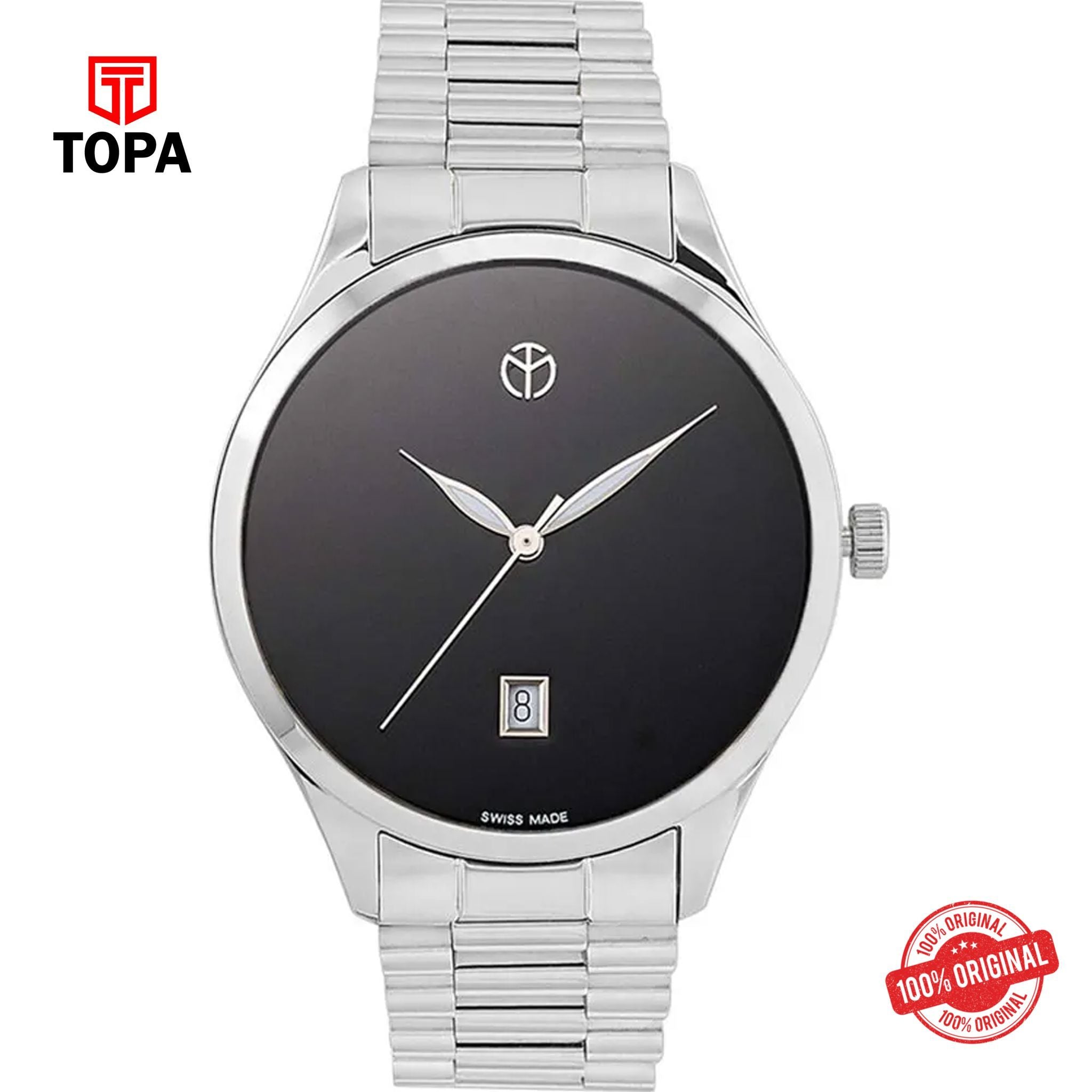 Topa Mathey-Tissot-H411MNM-Metal-Band-Men-Watch - Product Image 1