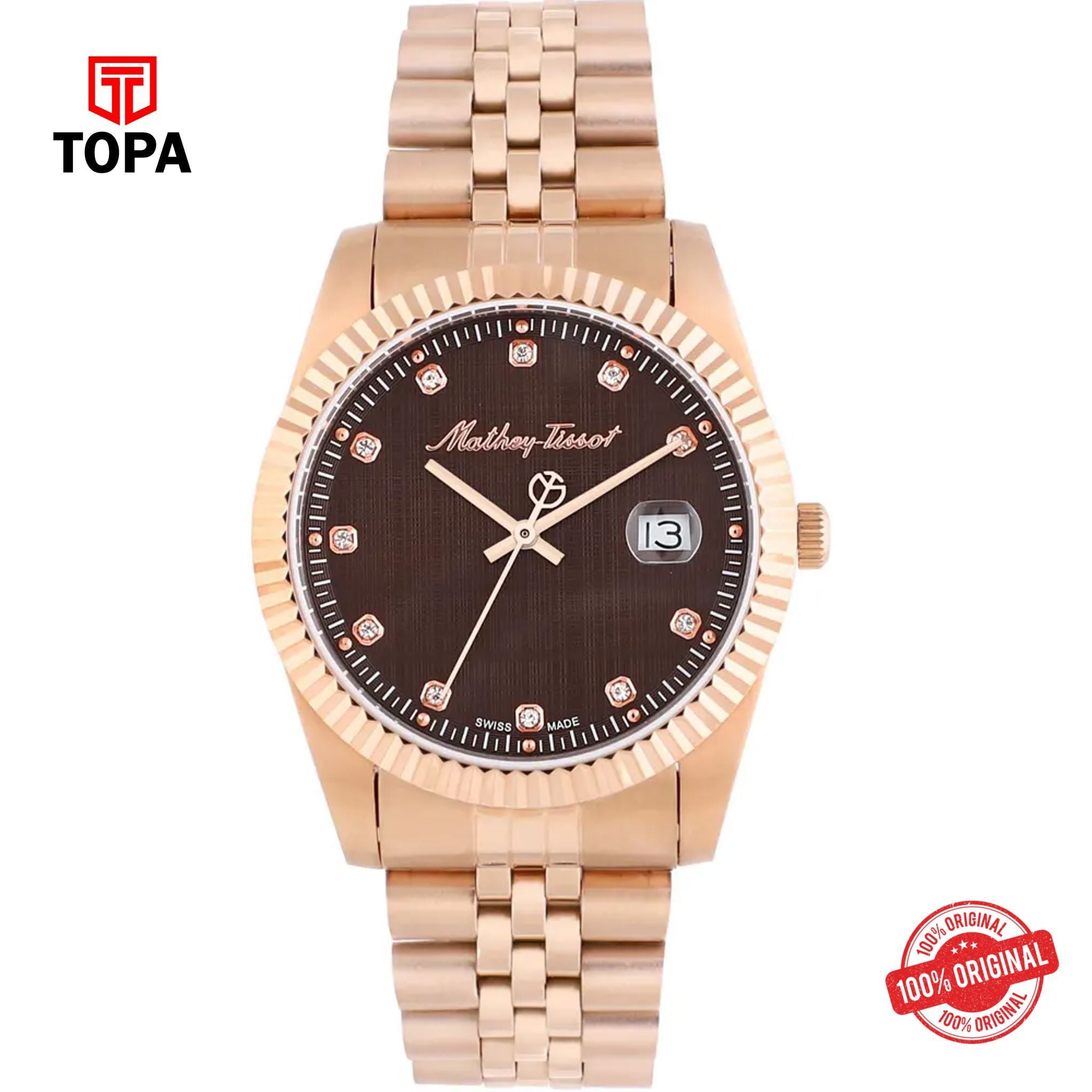 Topa Mathey-Tissot-H710PRM-Metal-Band-Men-Watch - Product Image 1