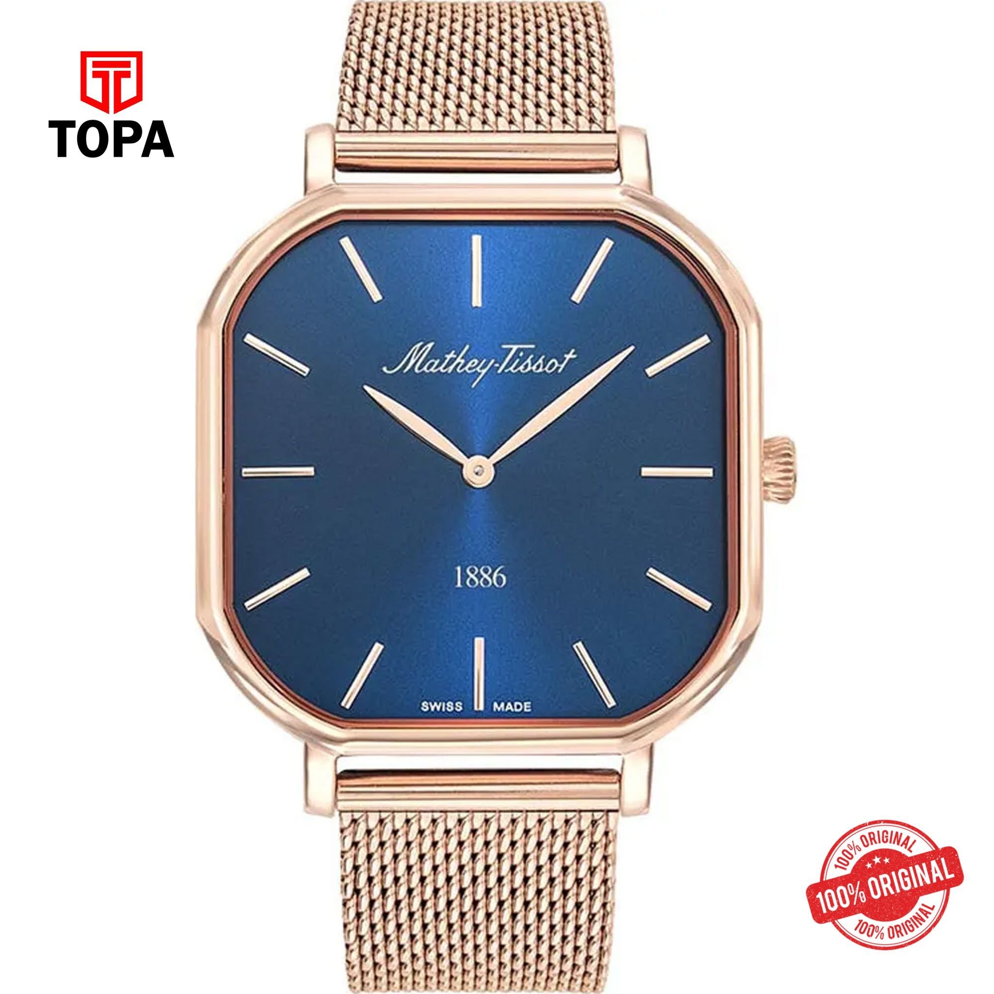 Topa Mathey-Tissot-H7917PBU-Metal-Band-Men-Watch - Product Image 1